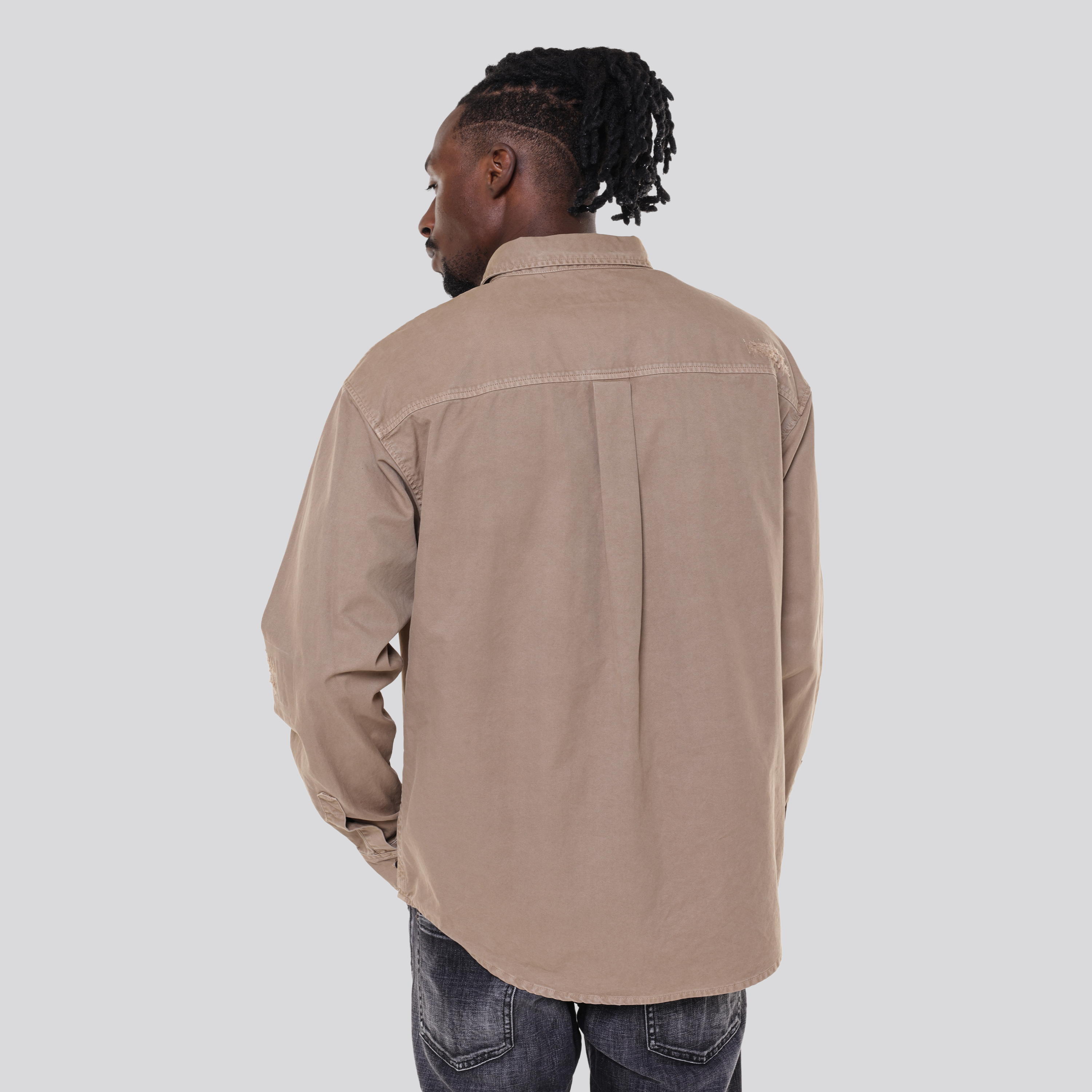 Camisa Beige Dsquared2 Logo