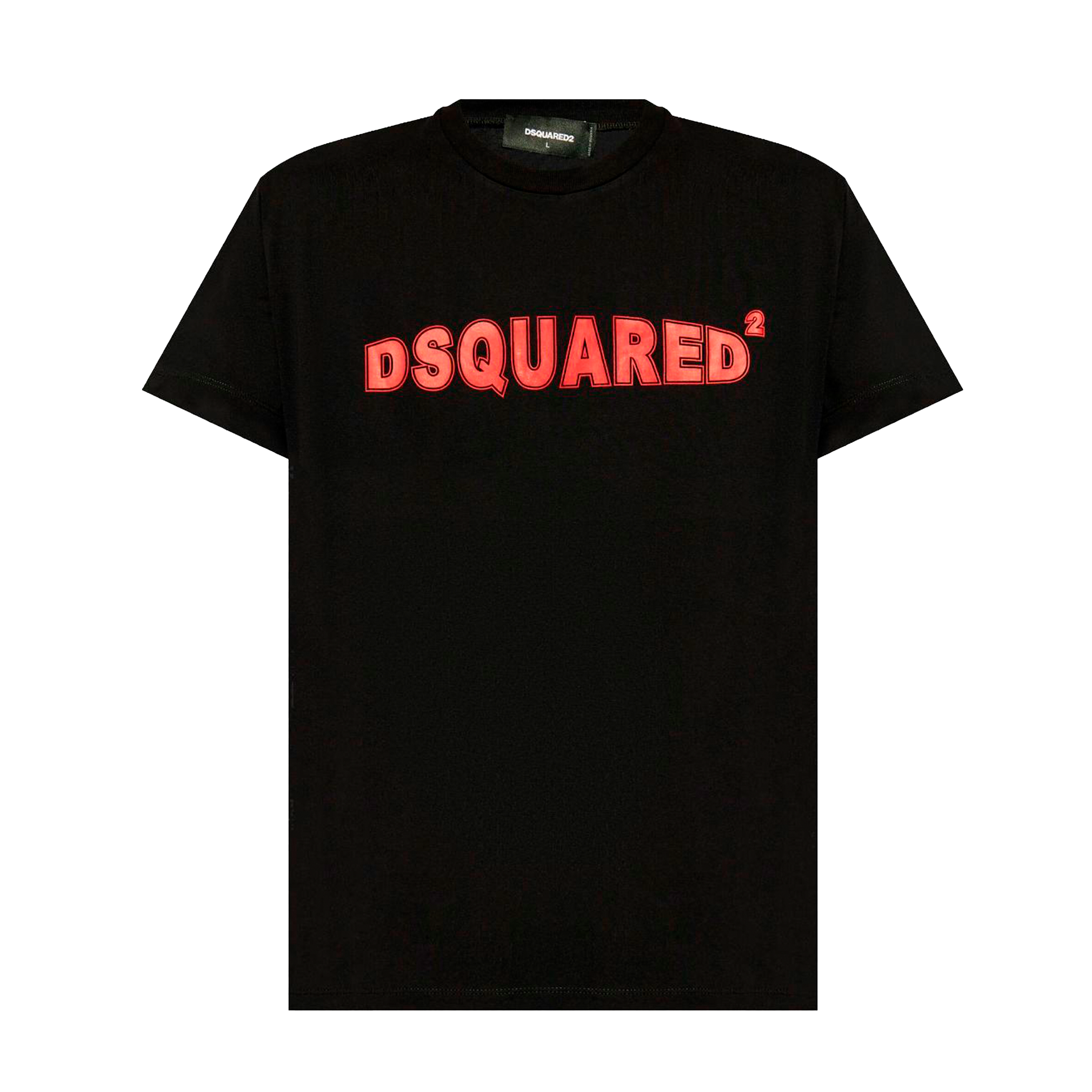 Camiseta Negra Dsquared2 Logo