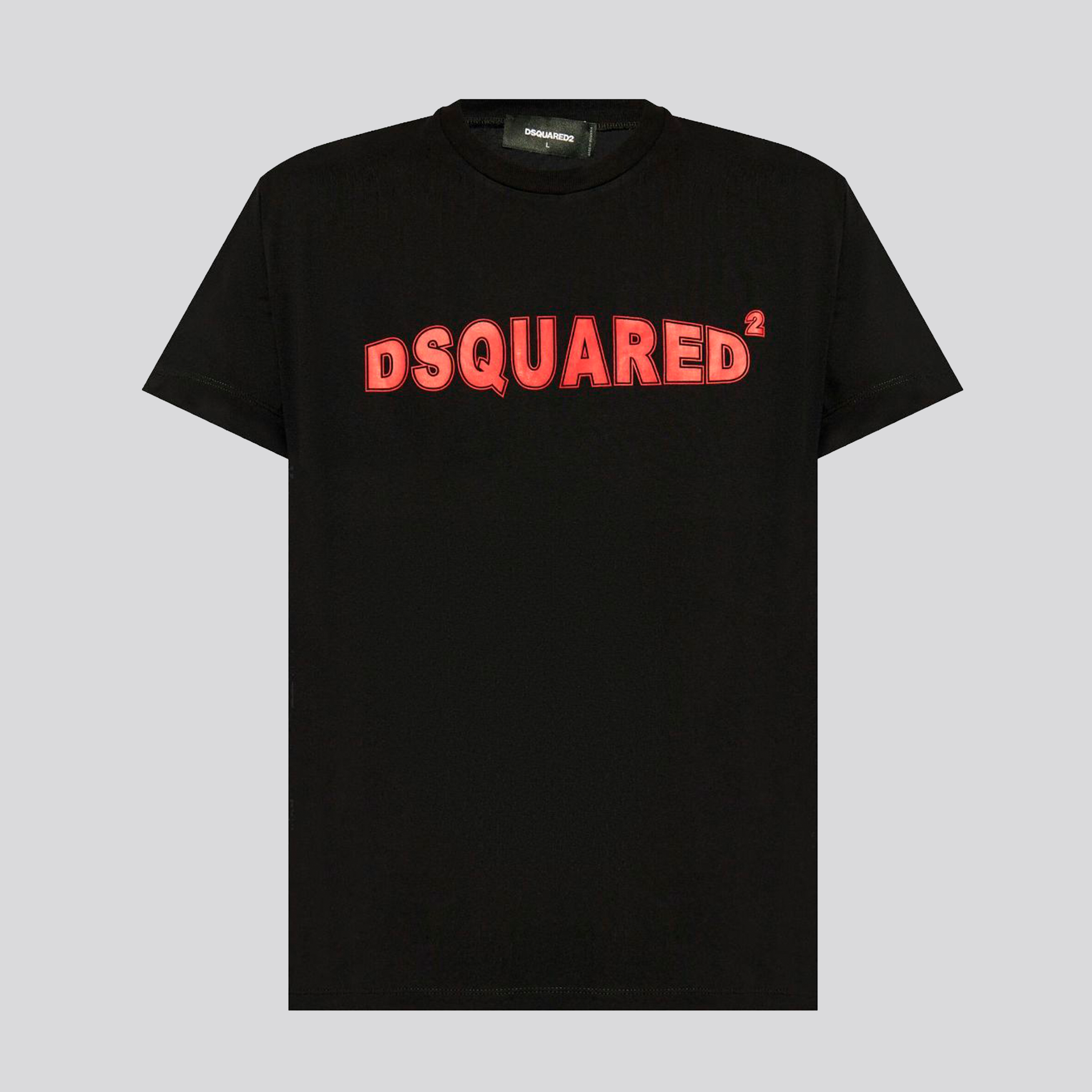 Camiseta Negra Dsquared2 Logo