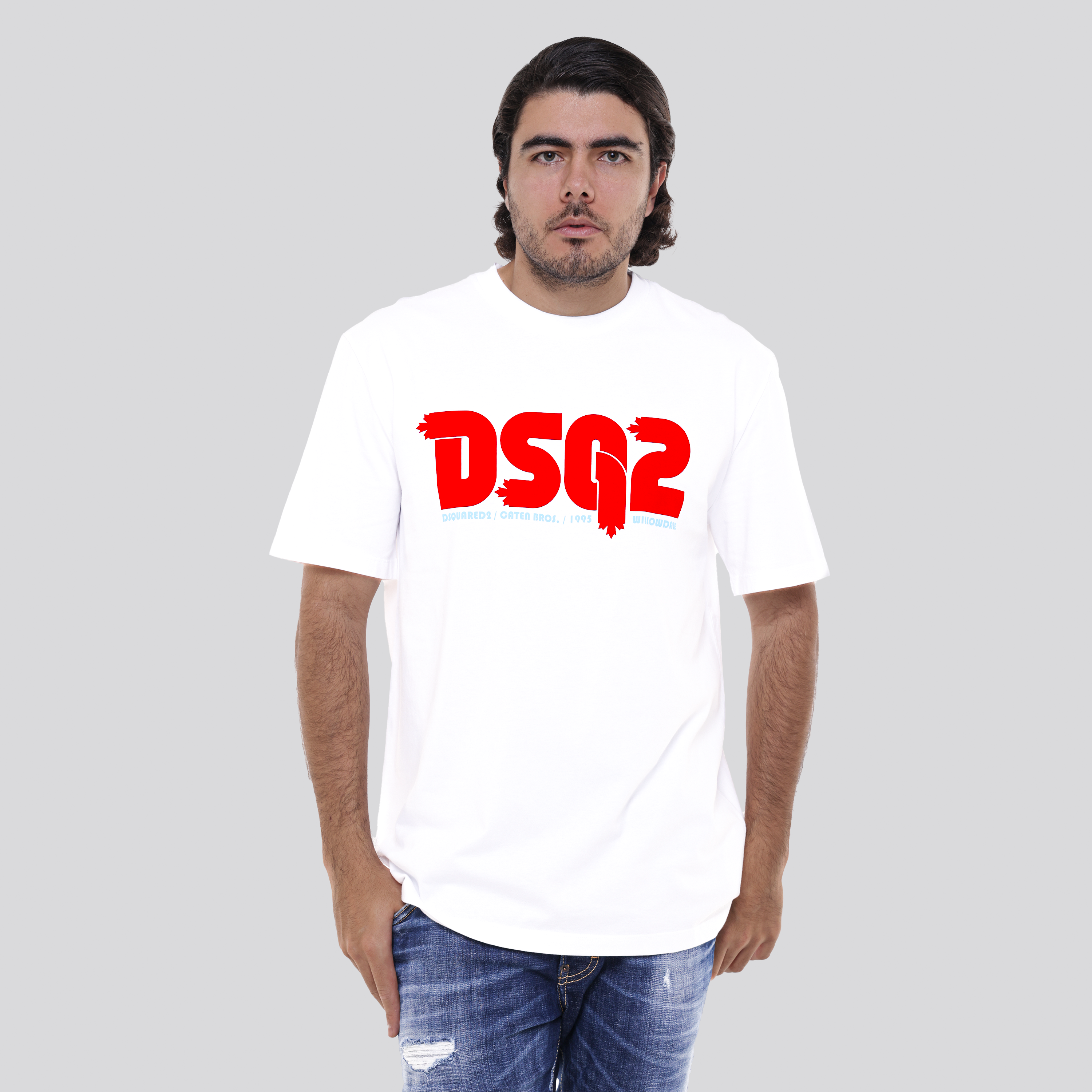 Camiseta Blanca Dsquared2 Dsq2