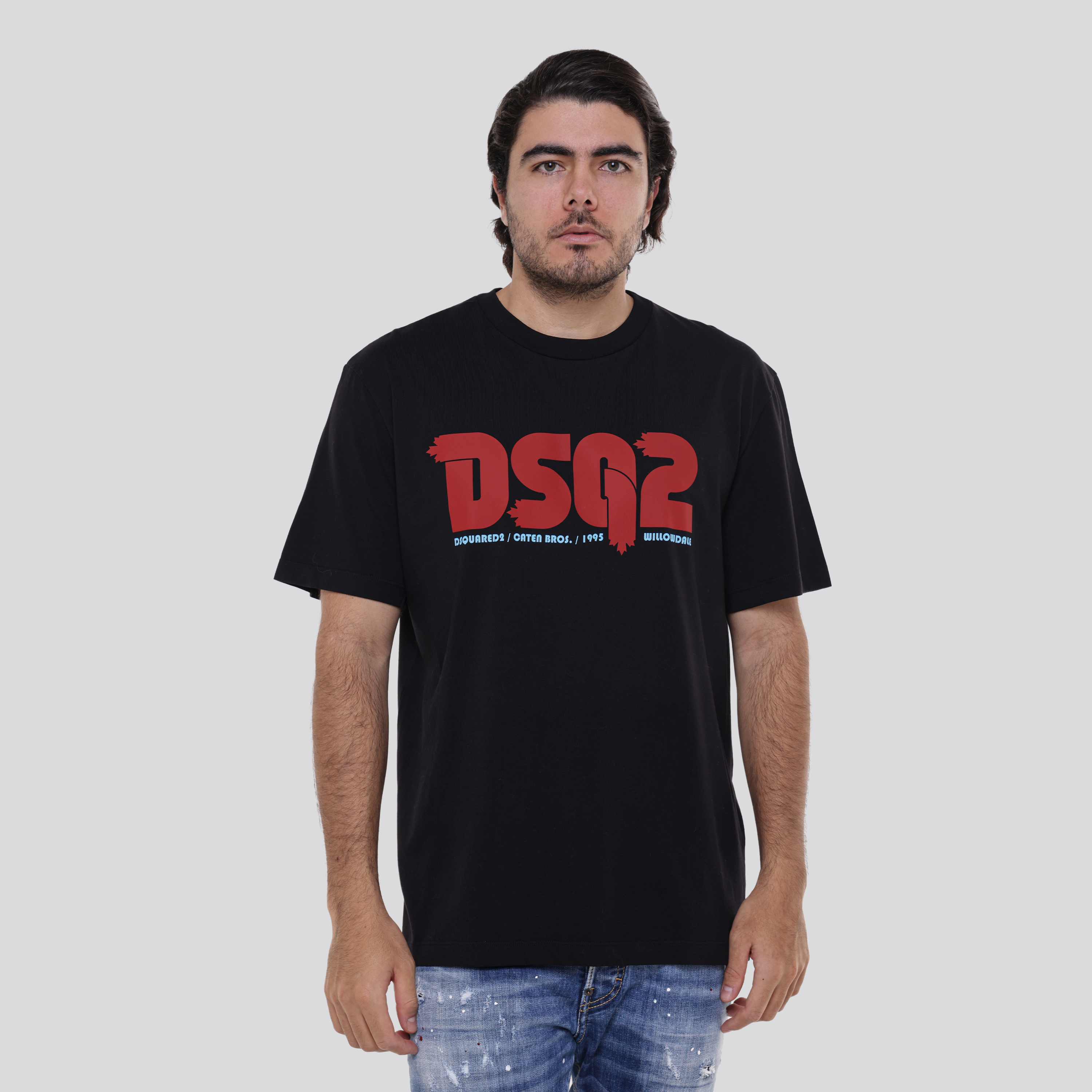 Camiseta Negra Dsquared2 Dsq2