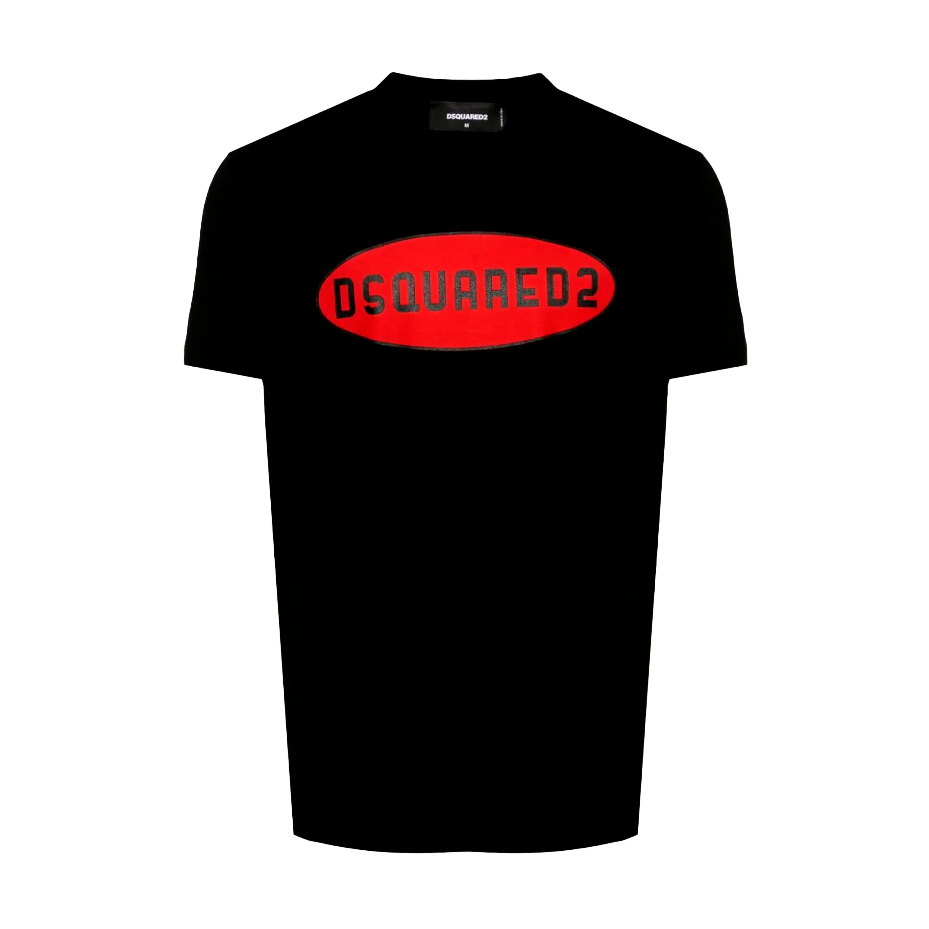 Camiseta Negra Dsquared2 Circle