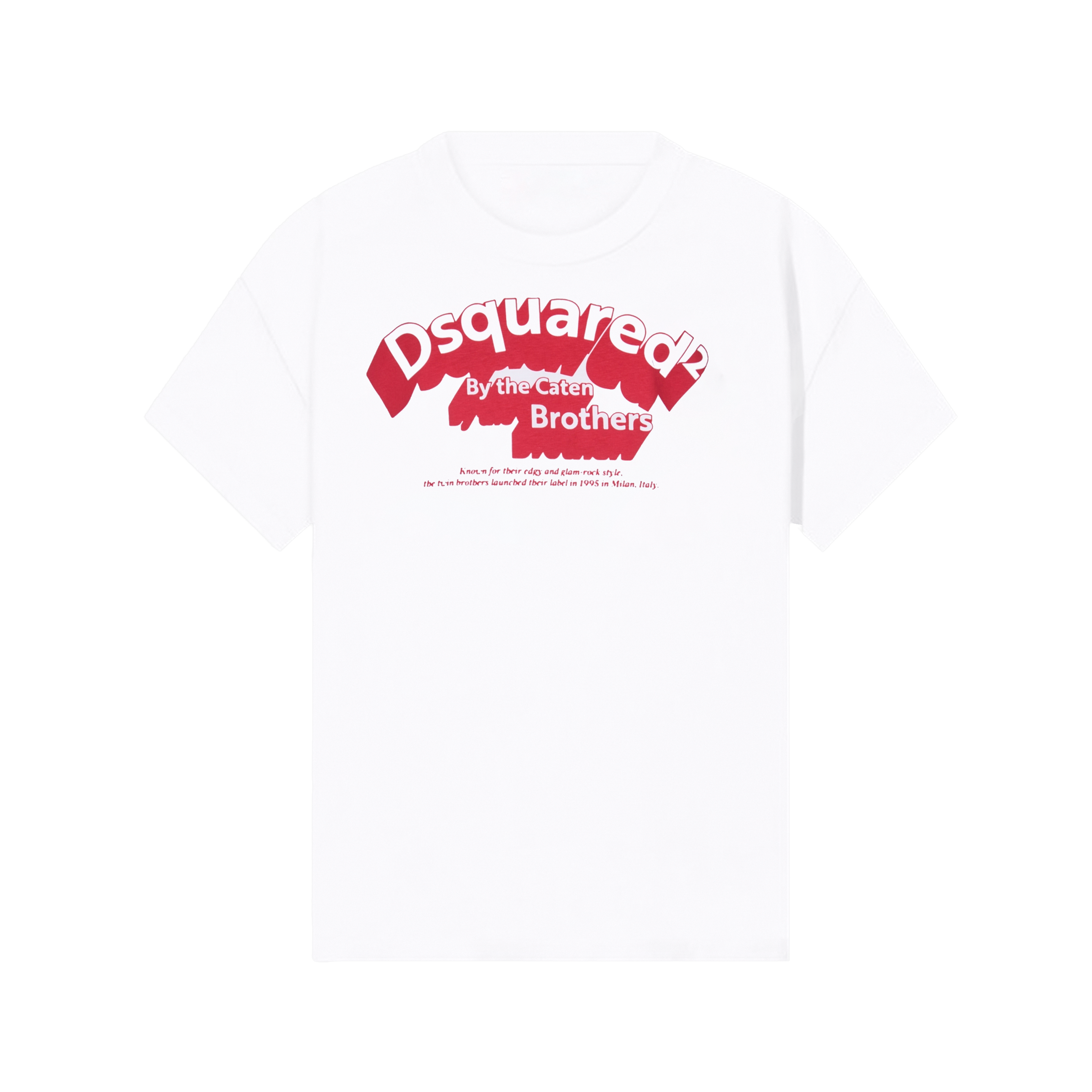 Camiseta Blanca Dsquared2 Brothers