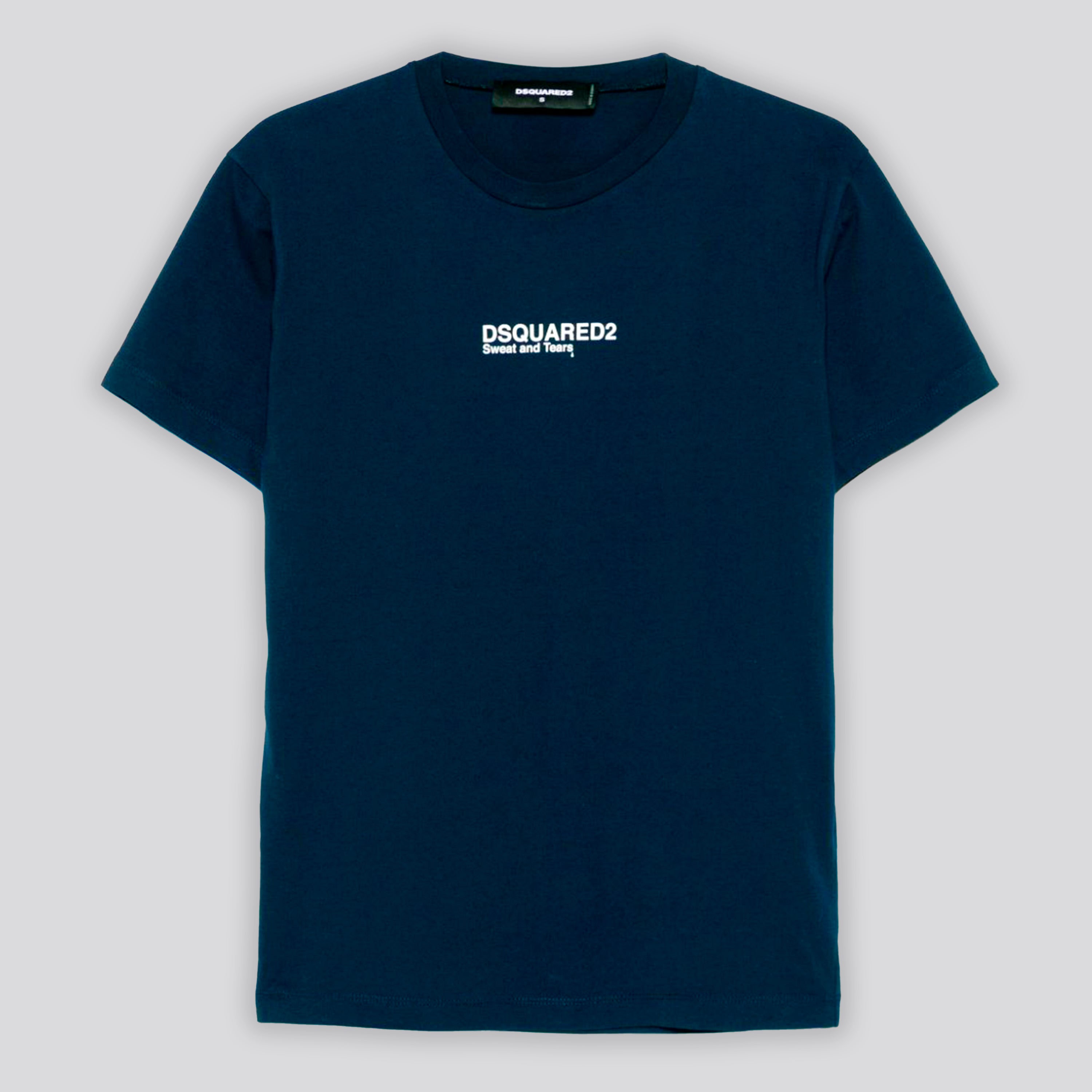 Camiseta Azul Dsquared2 Tears