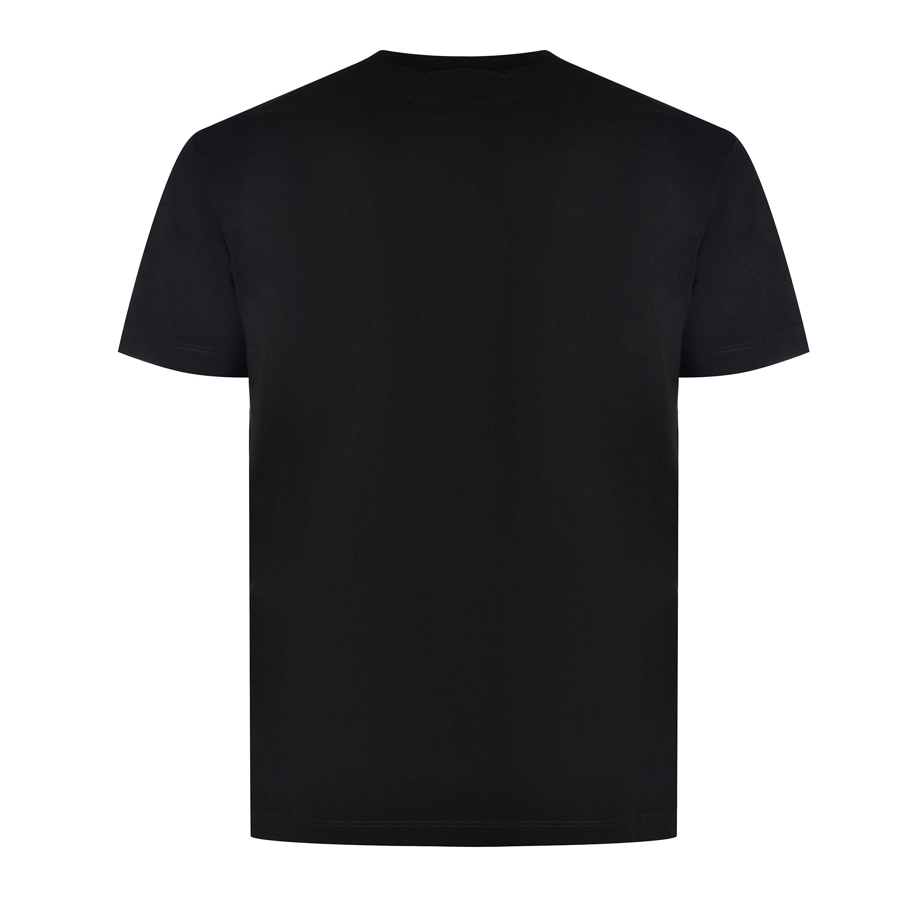 Camiseta Negra Dsquared2 Tears