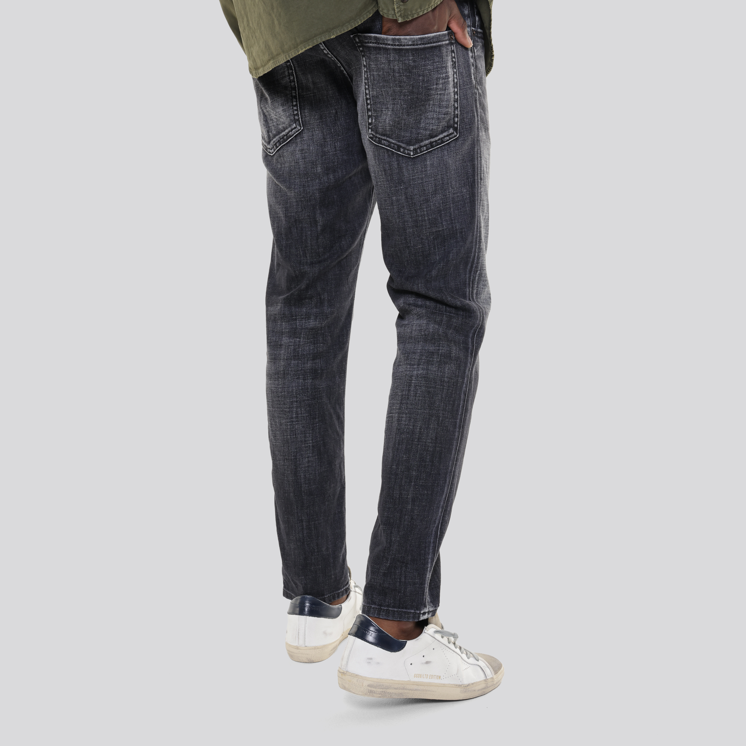 Jeans Negro Dsquared2 Skater Basic