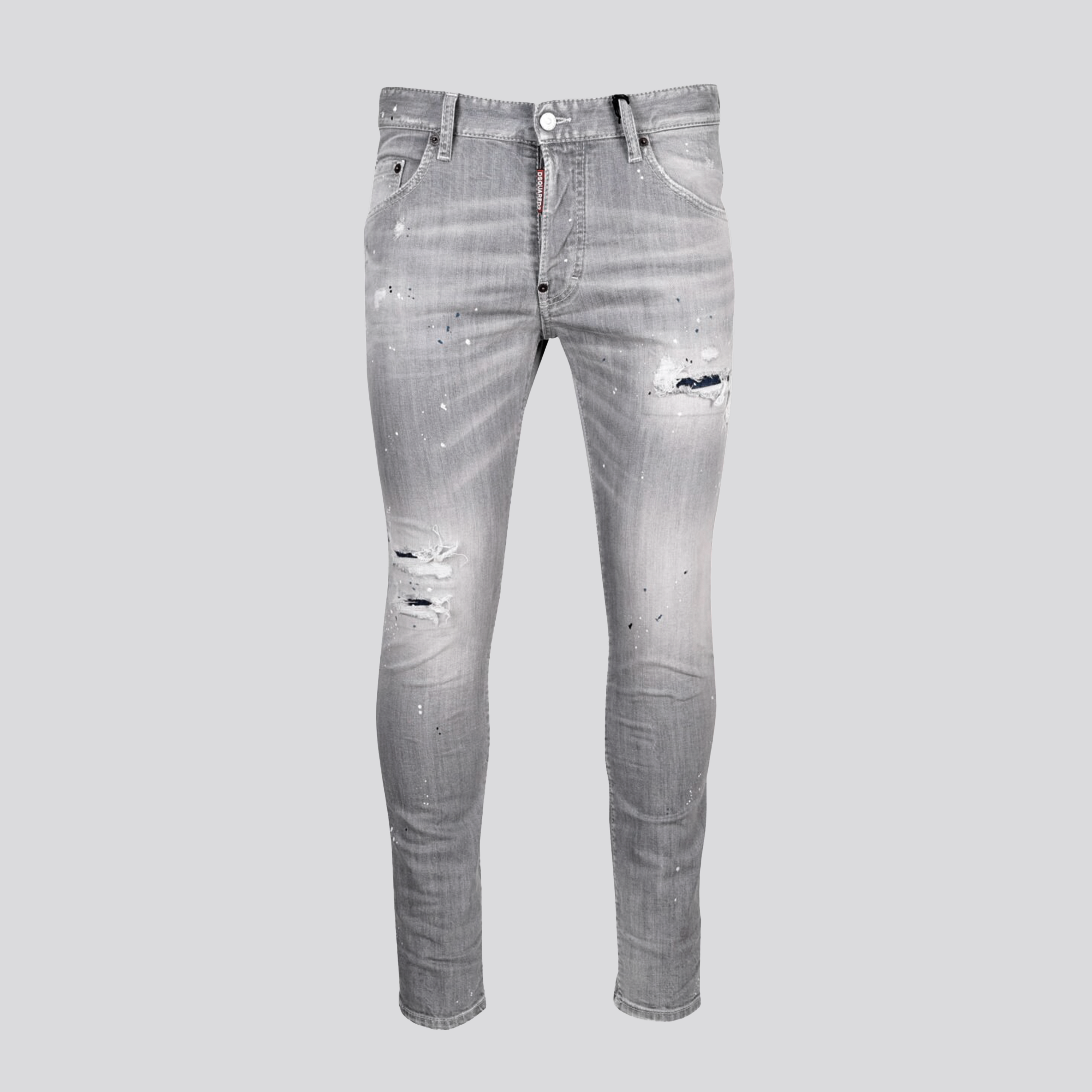 Jeans Gris Dsquared2 Skater Blue Paints