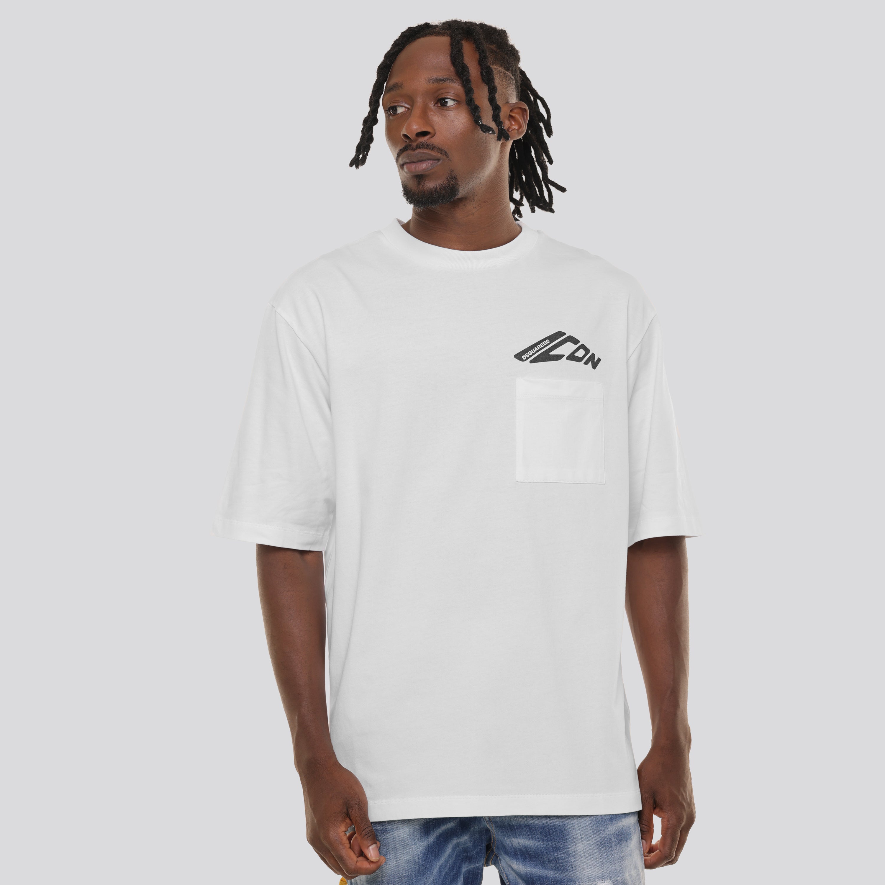 Camiseta Blanca Dsquared2 Icon
