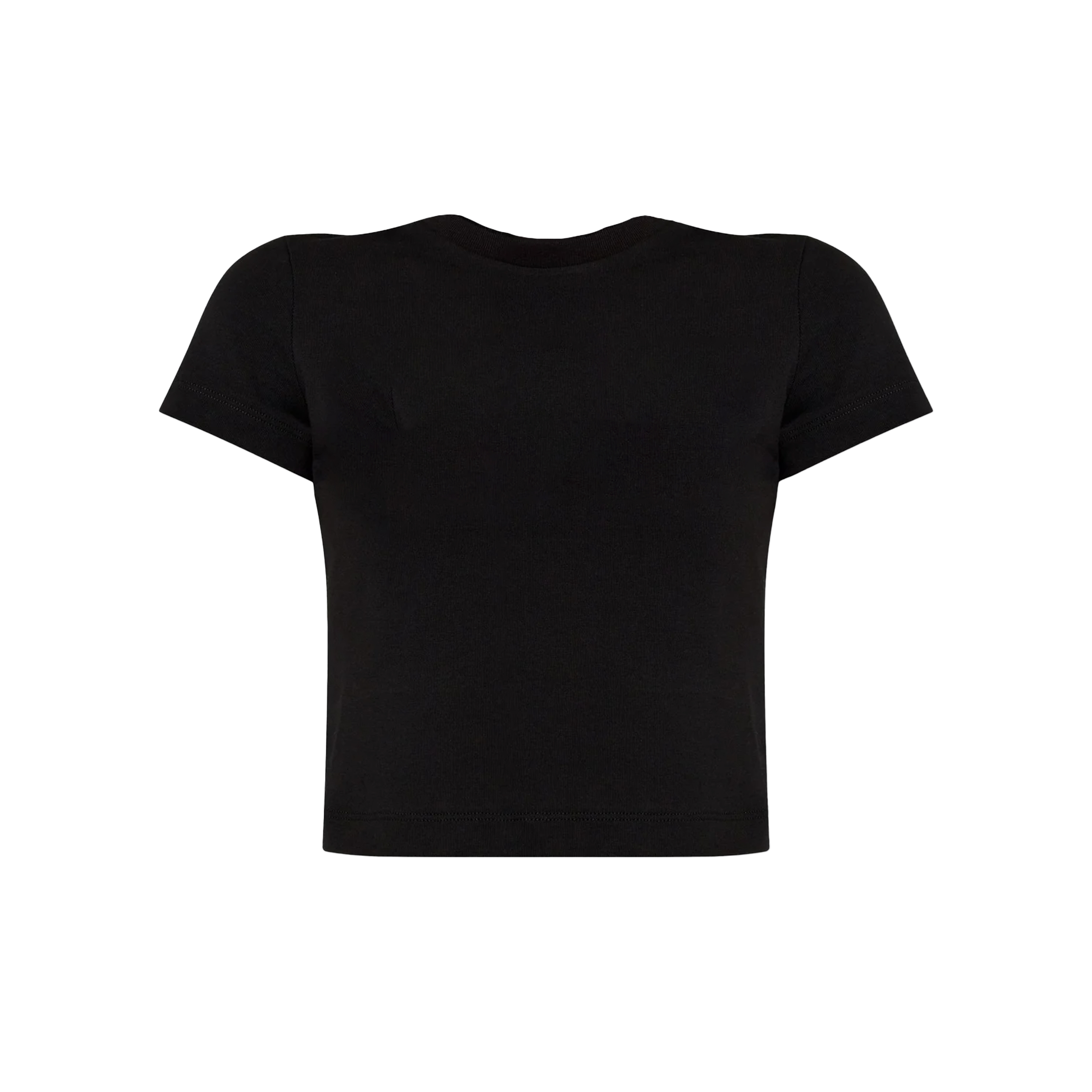 Camiseta Negra Dsquared2 Icon Cropped