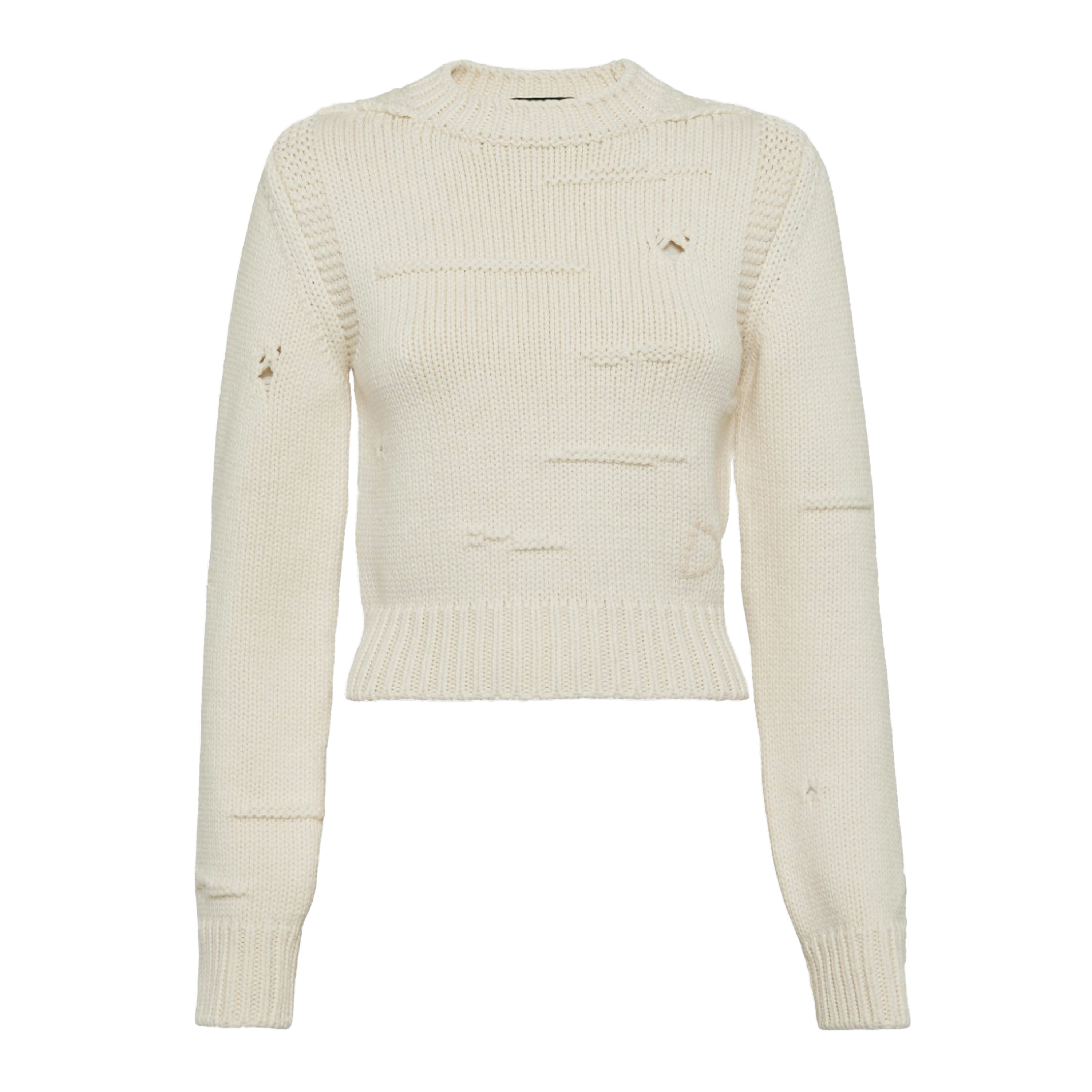 Buzo Blanco Dsquared2 Ripped