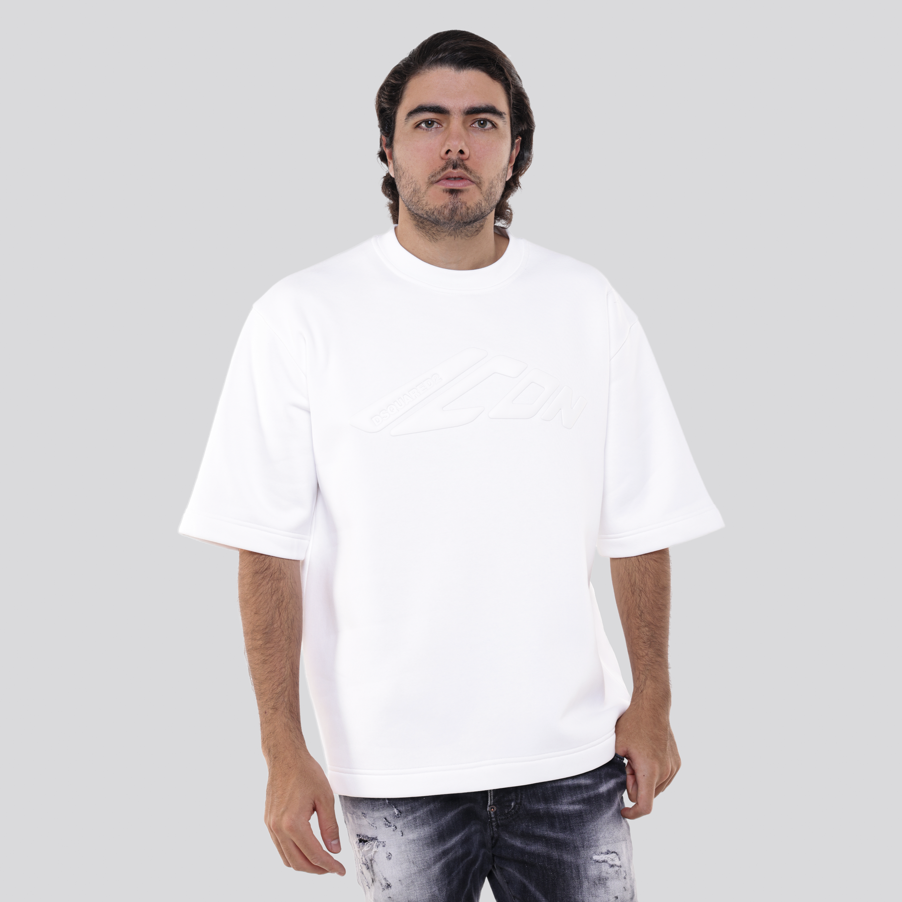 Camiseta Blanca Dsquared2 Icon Logo