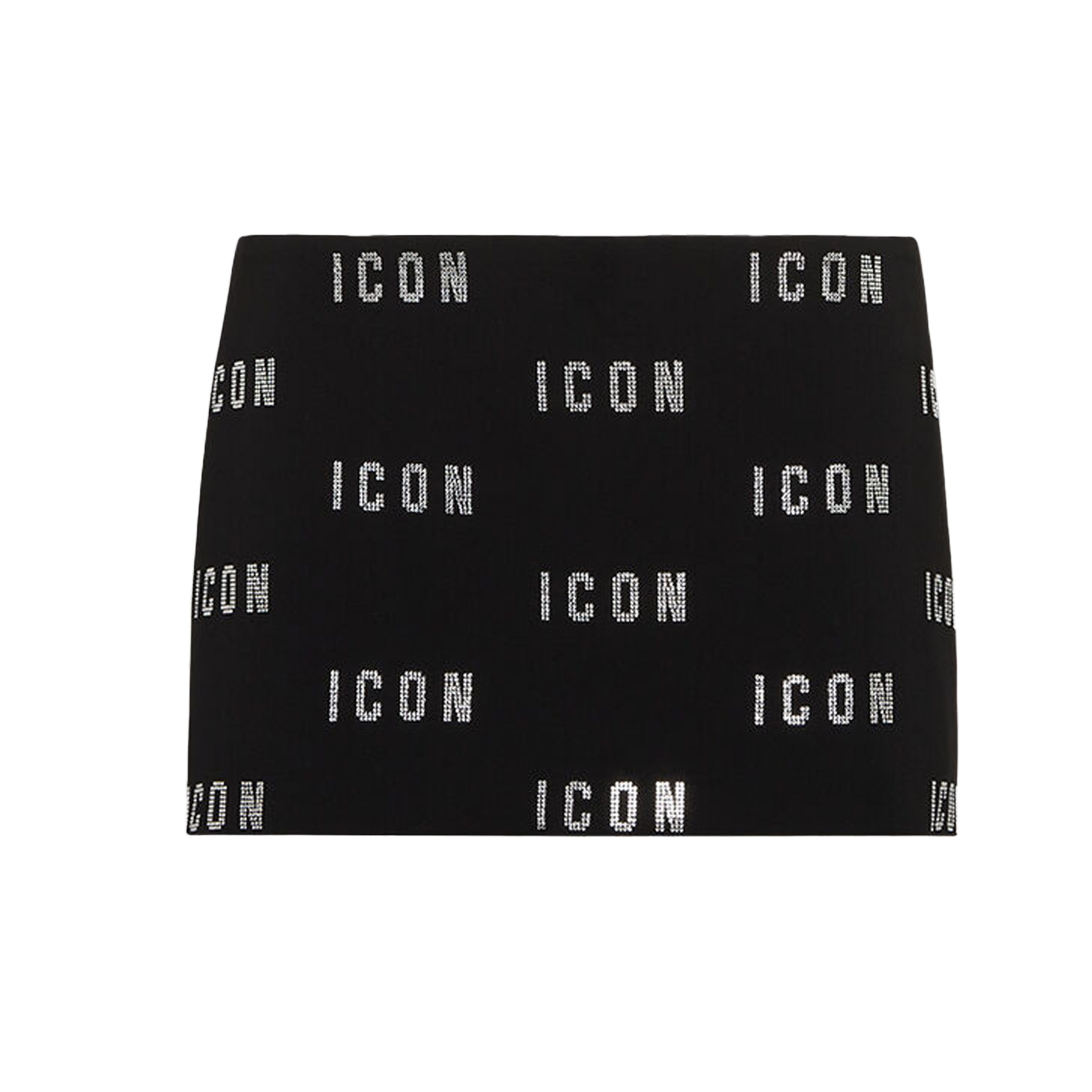 Falda Negra Dsquared2 Icon Crystals