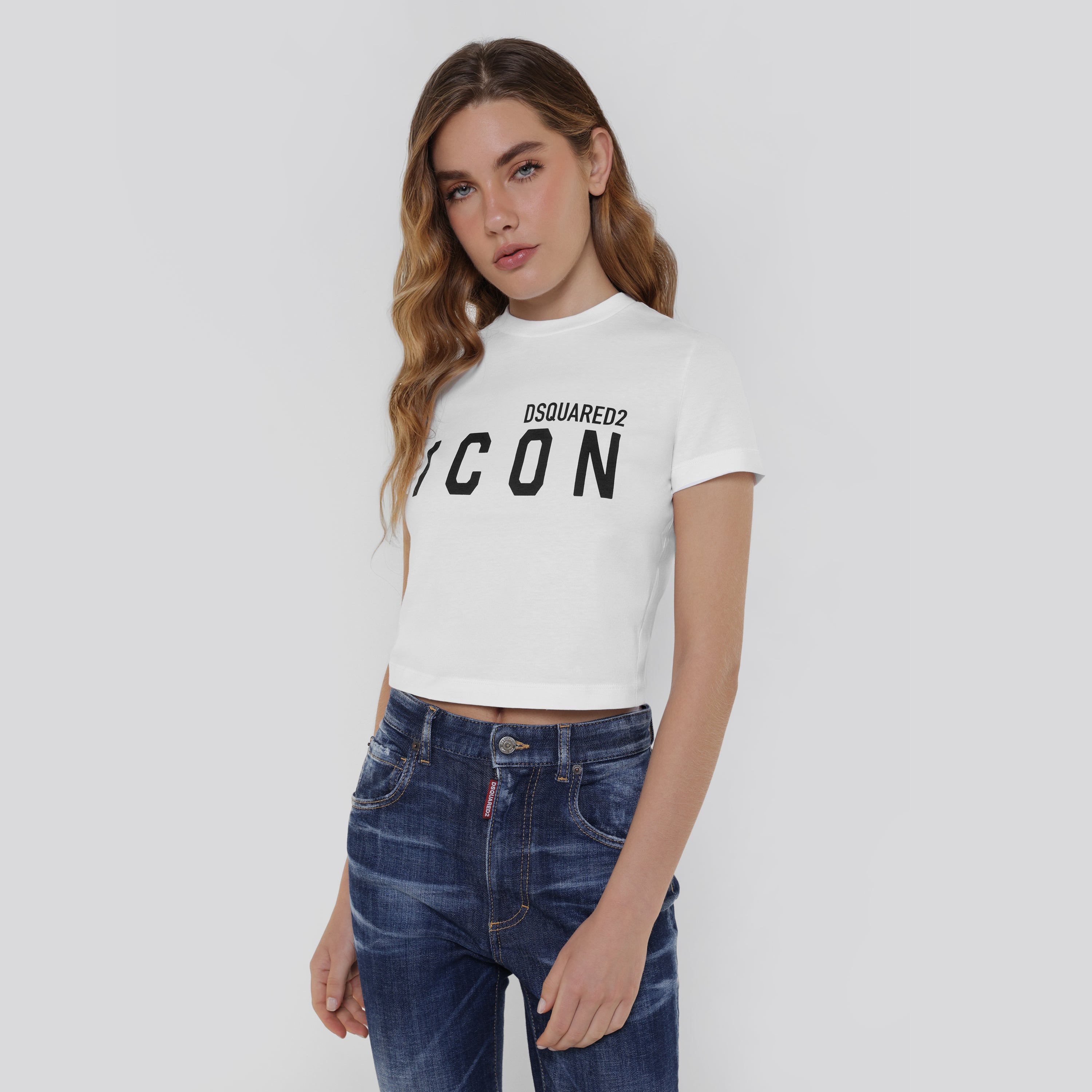Camiseta Blanca Dsquared2 Icon