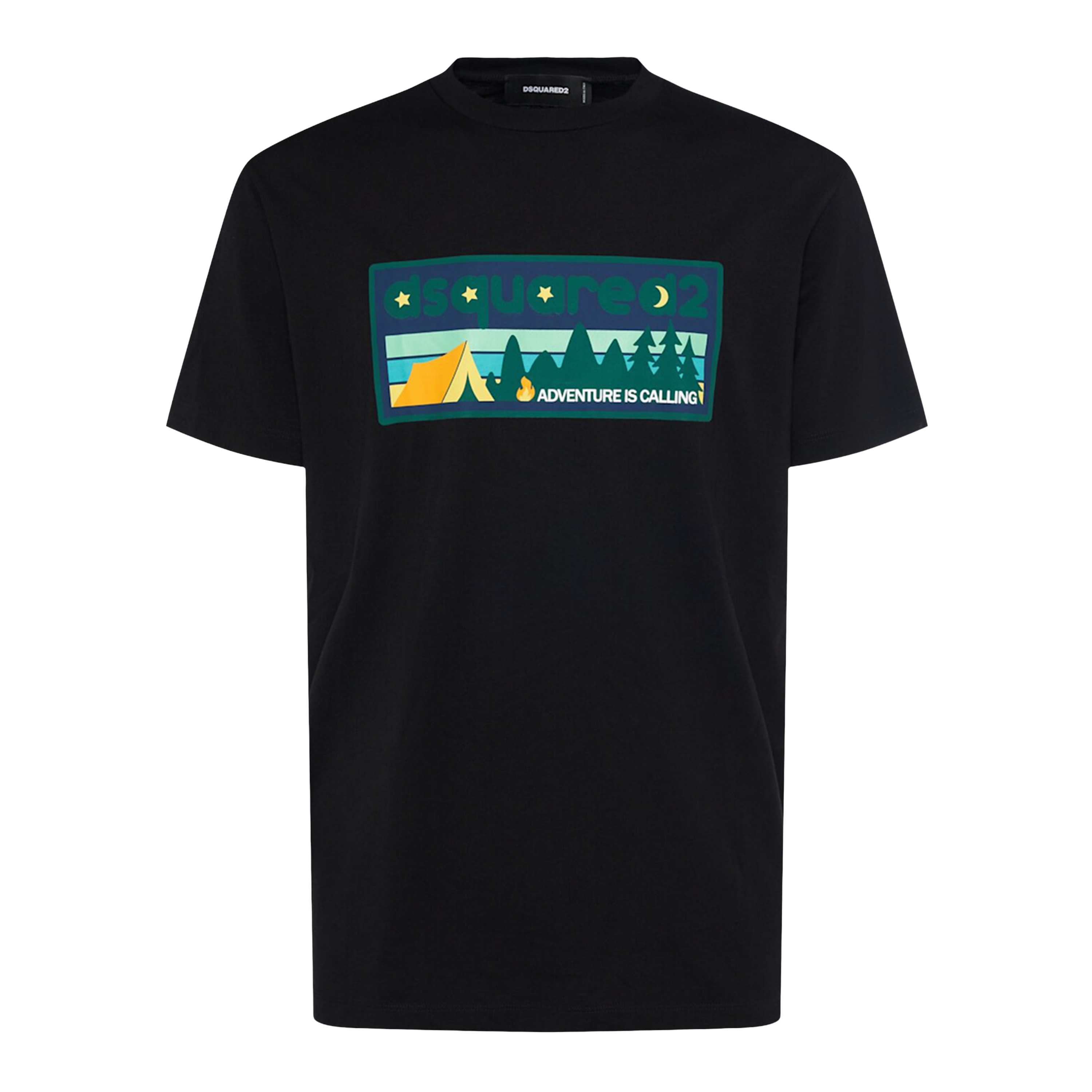 Camiseta Negra Dsquared2 Adventures