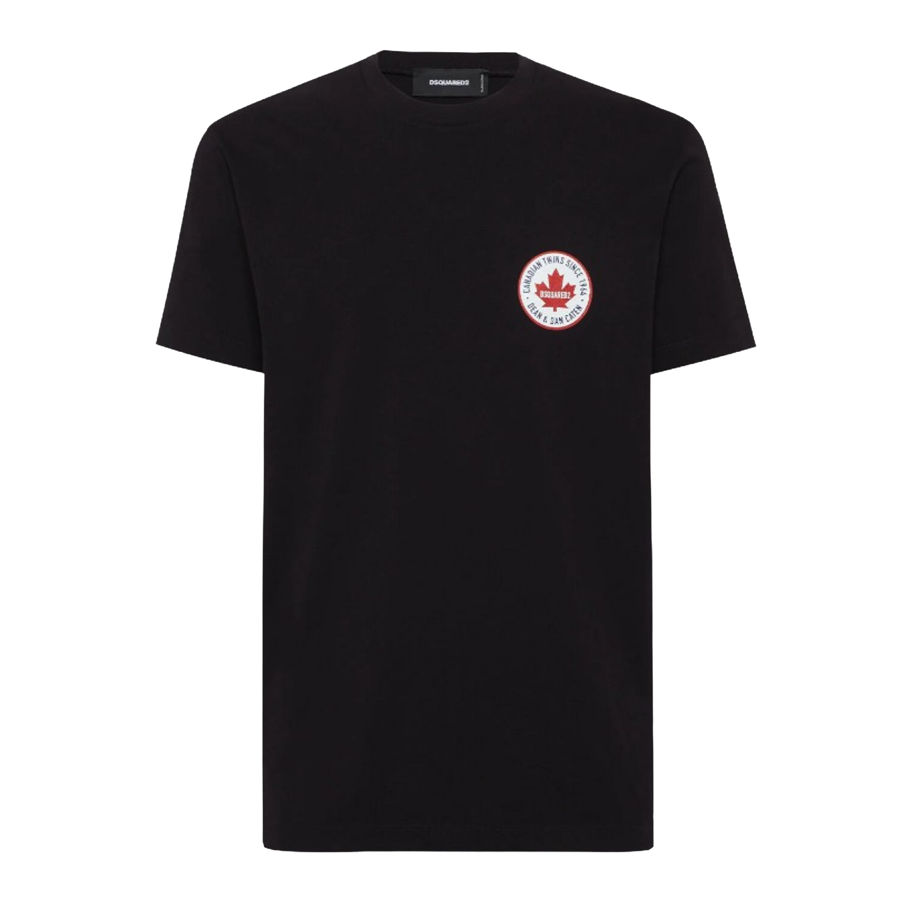 Camiseta Negra Dsquared2 Canadian Twins