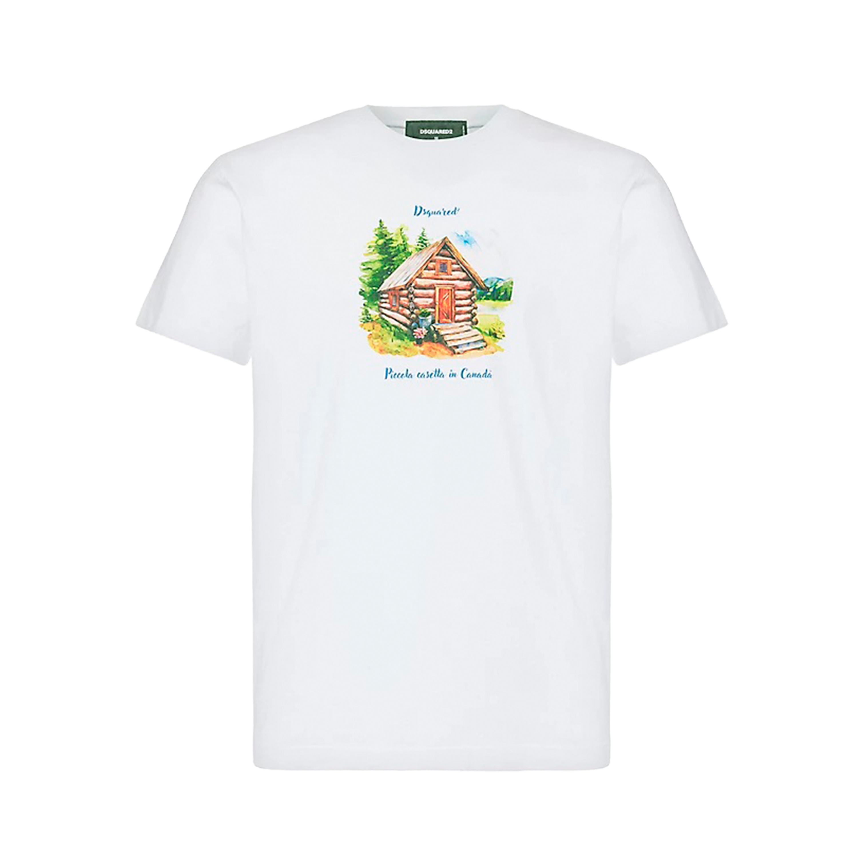 Camiseta Blanca Dsquared2 Casetta