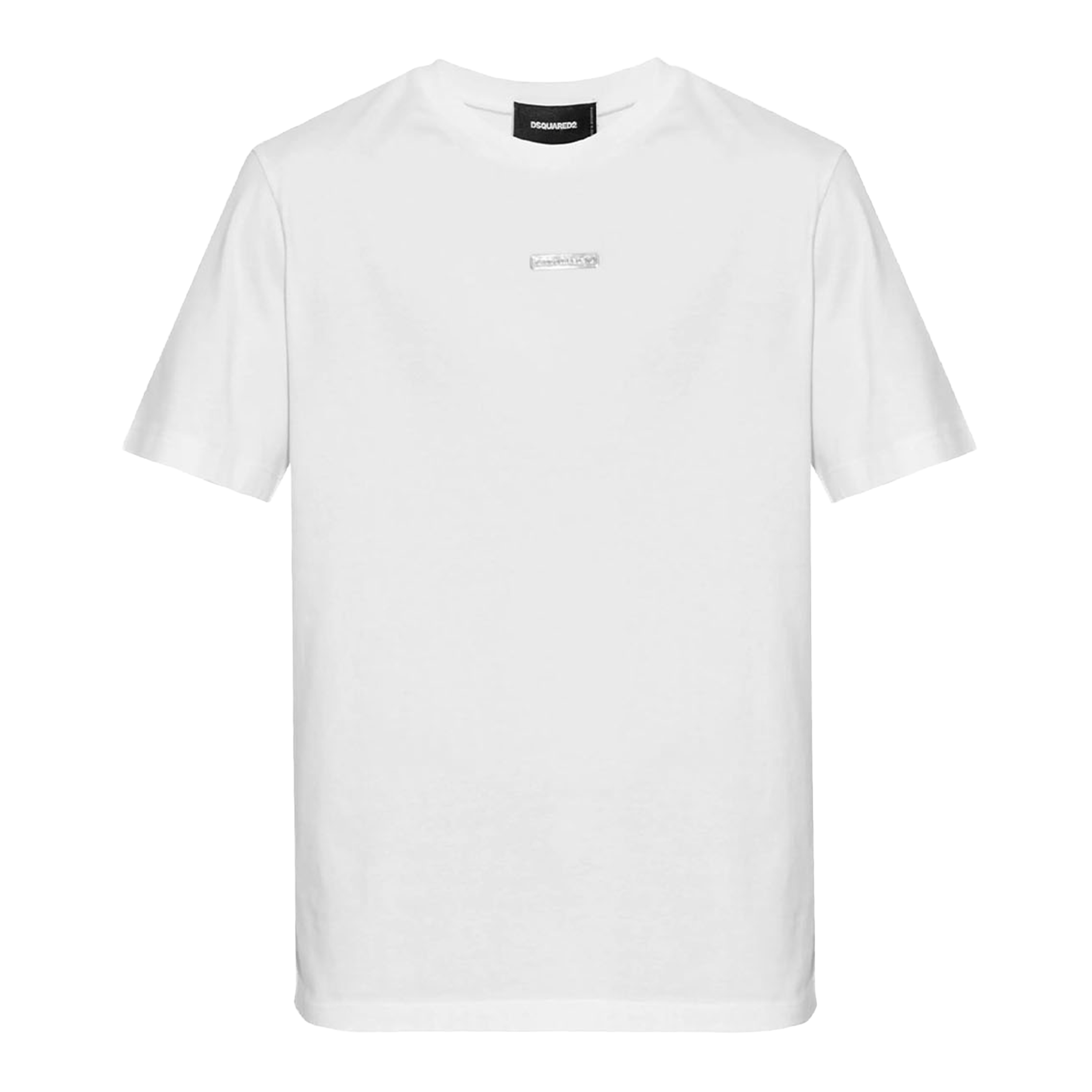 Camiseta Blanca Dsquared2 Silver Plaque
