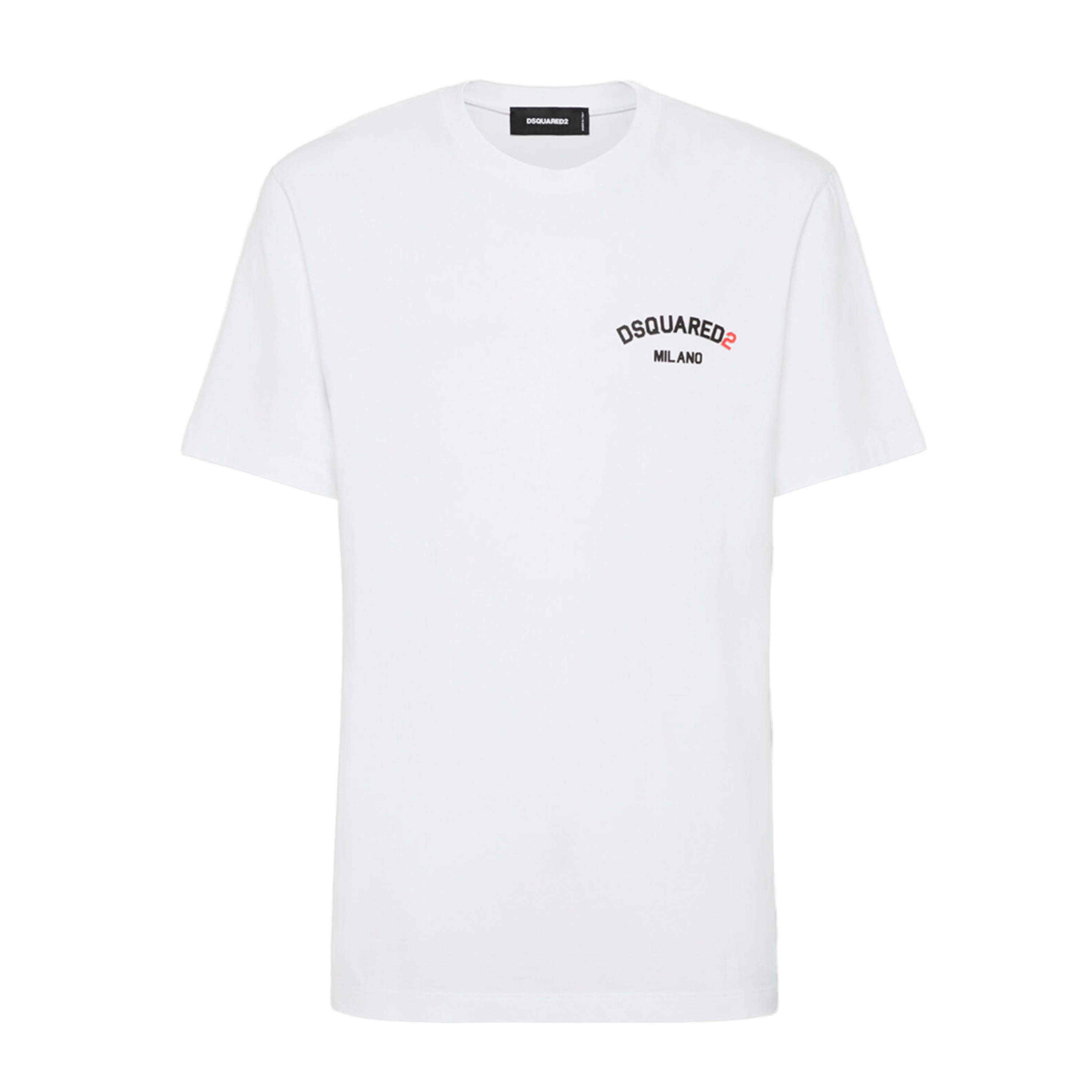 Camiseta Blanca Dsquared2 Milano Chest Logo
