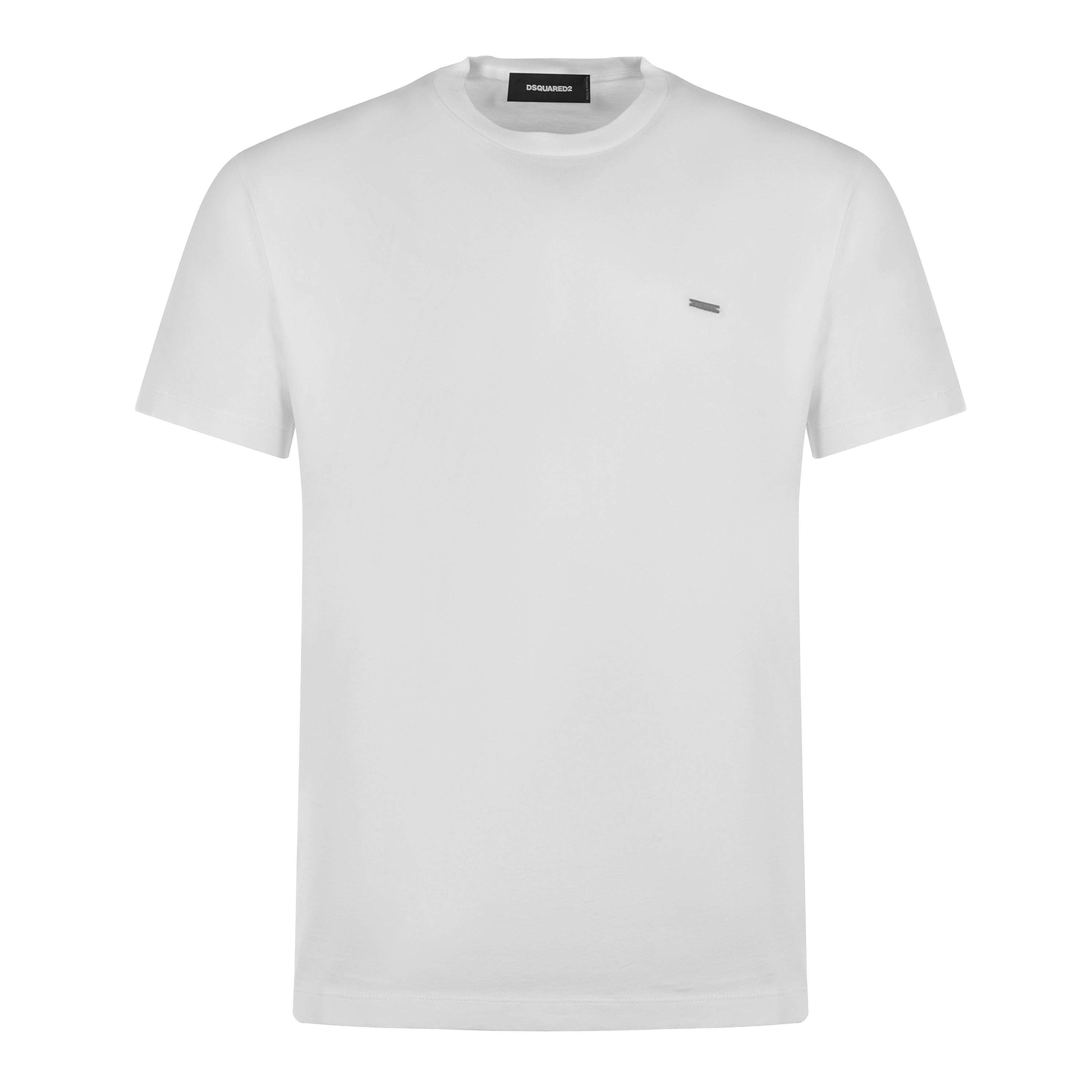 Camiseta Blanca Dsquared2 Basic Plaque
