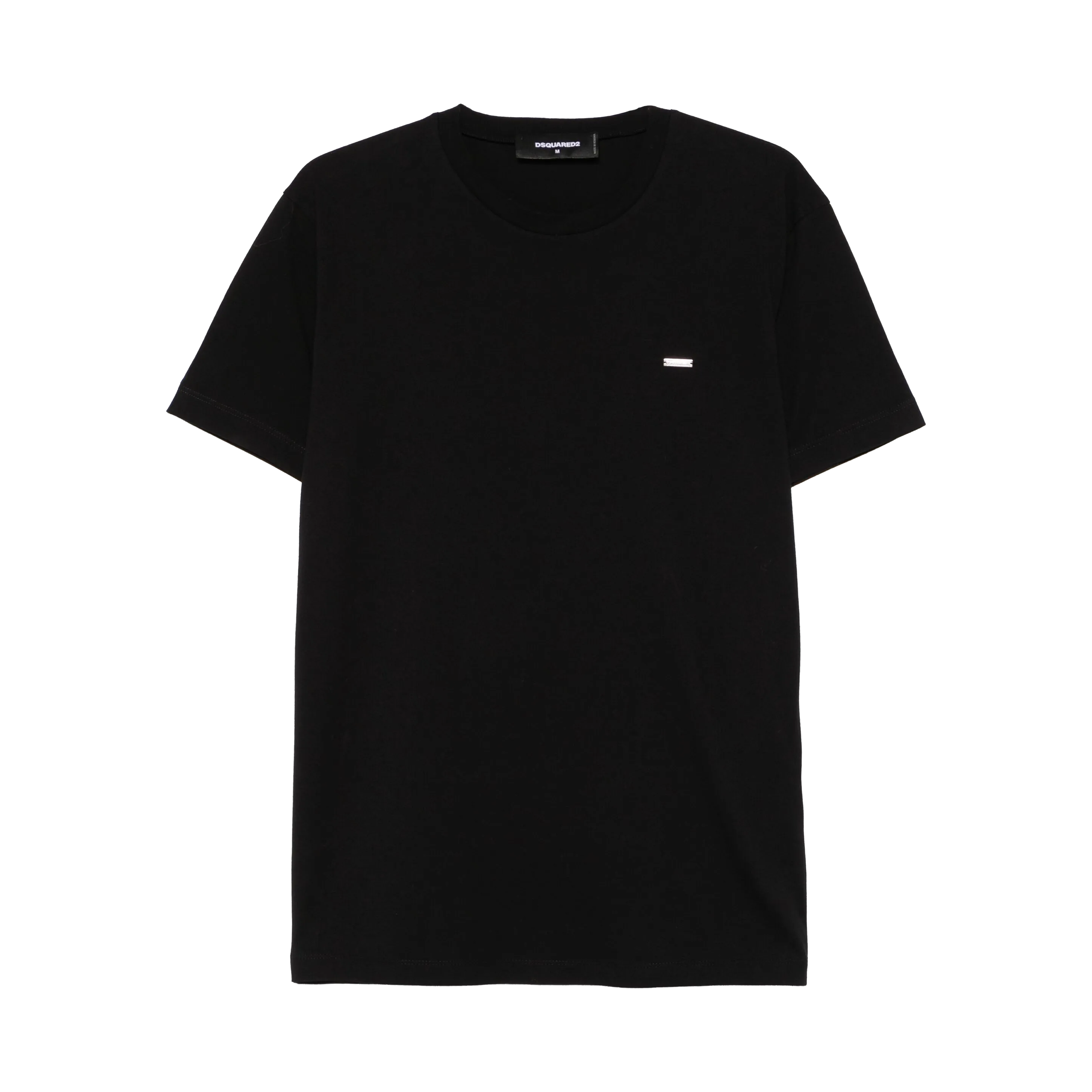 Camiseta Negra Dsquared2 Plaque