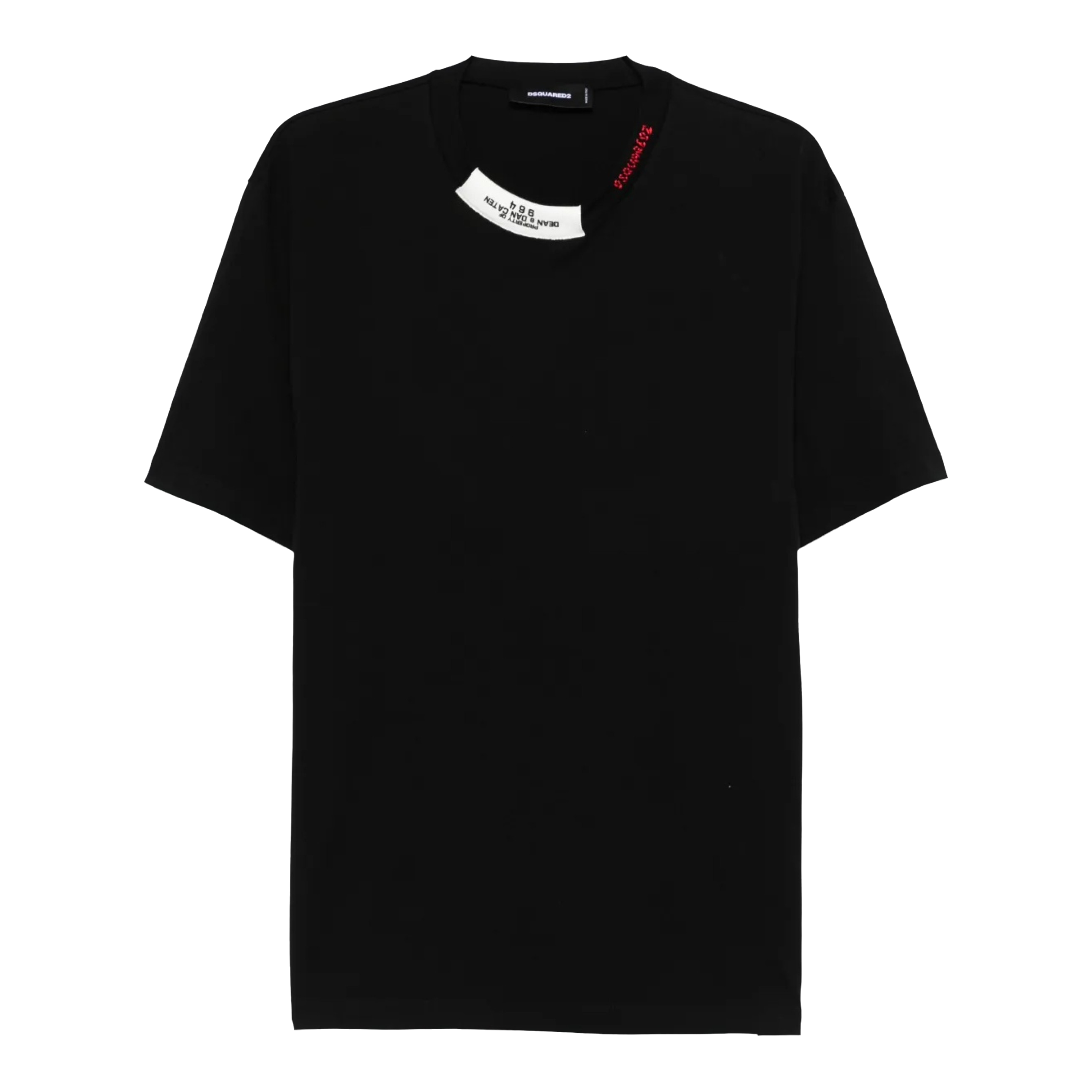Camiseta Negra Dsquared2 Property