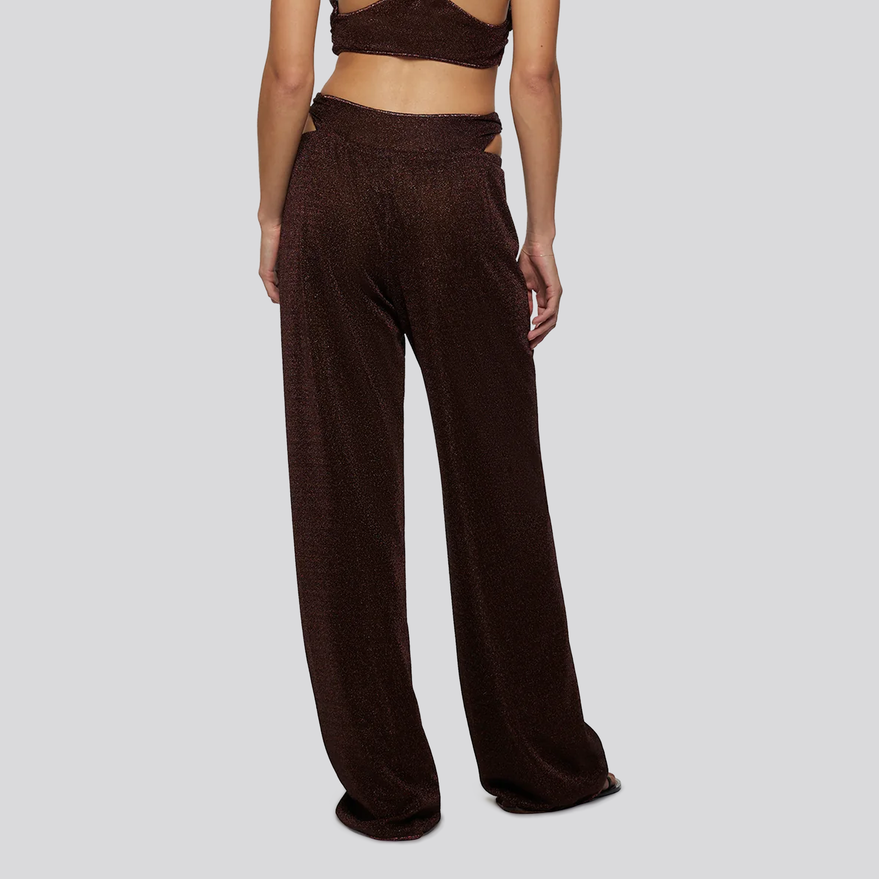 Pantalon Chocolate Oséree Lumiere Multi Ring