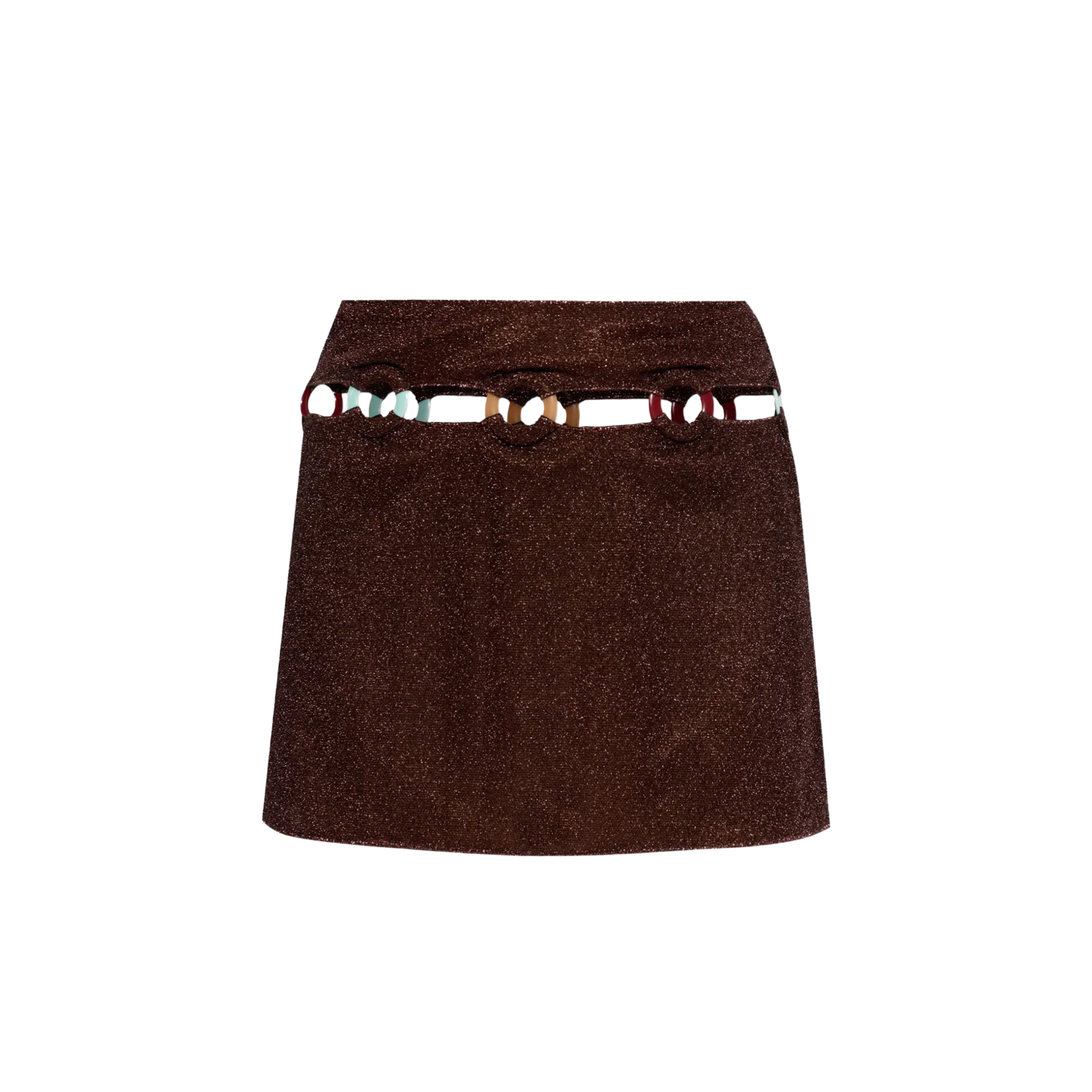 Falda Chocolate Oséree Lumiere Multi Ring 70s