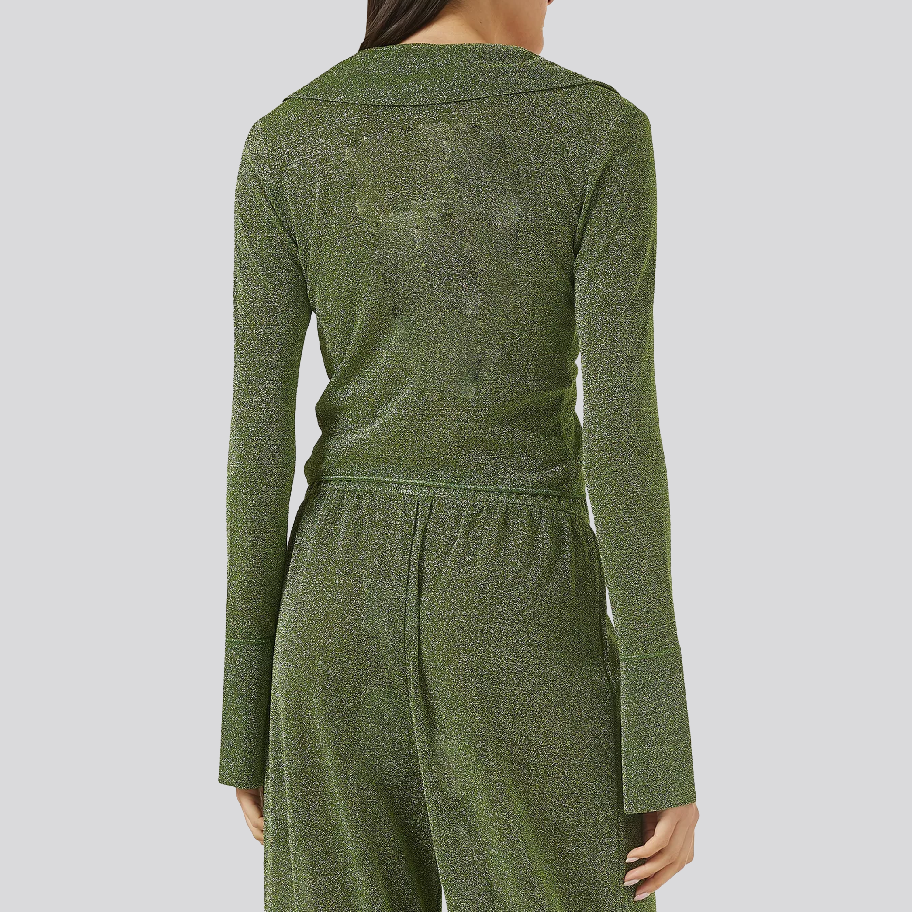 Camisa Verde Oséree Lumiere Slim