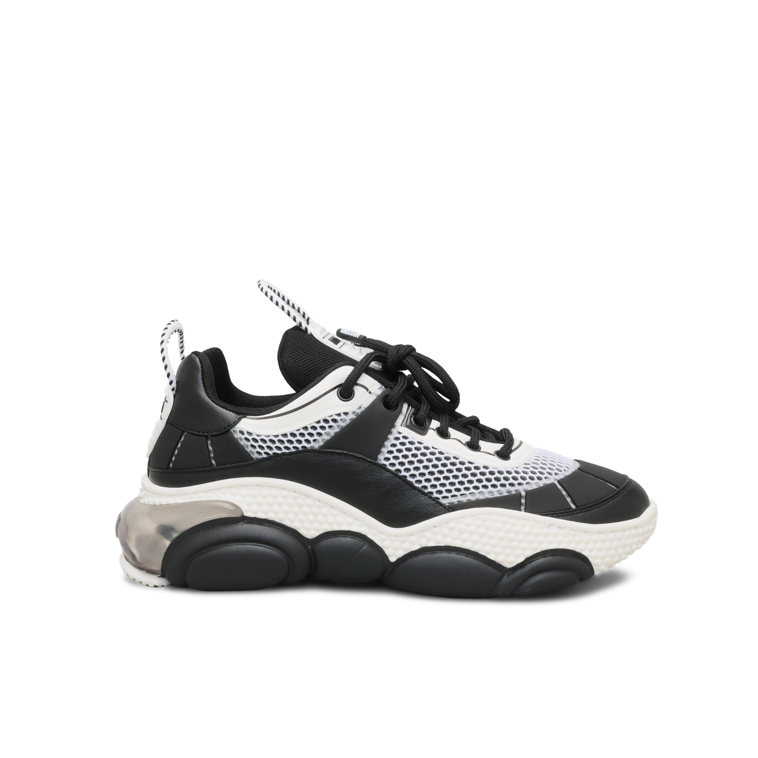 Sneakers Negros Moschino Embossed
