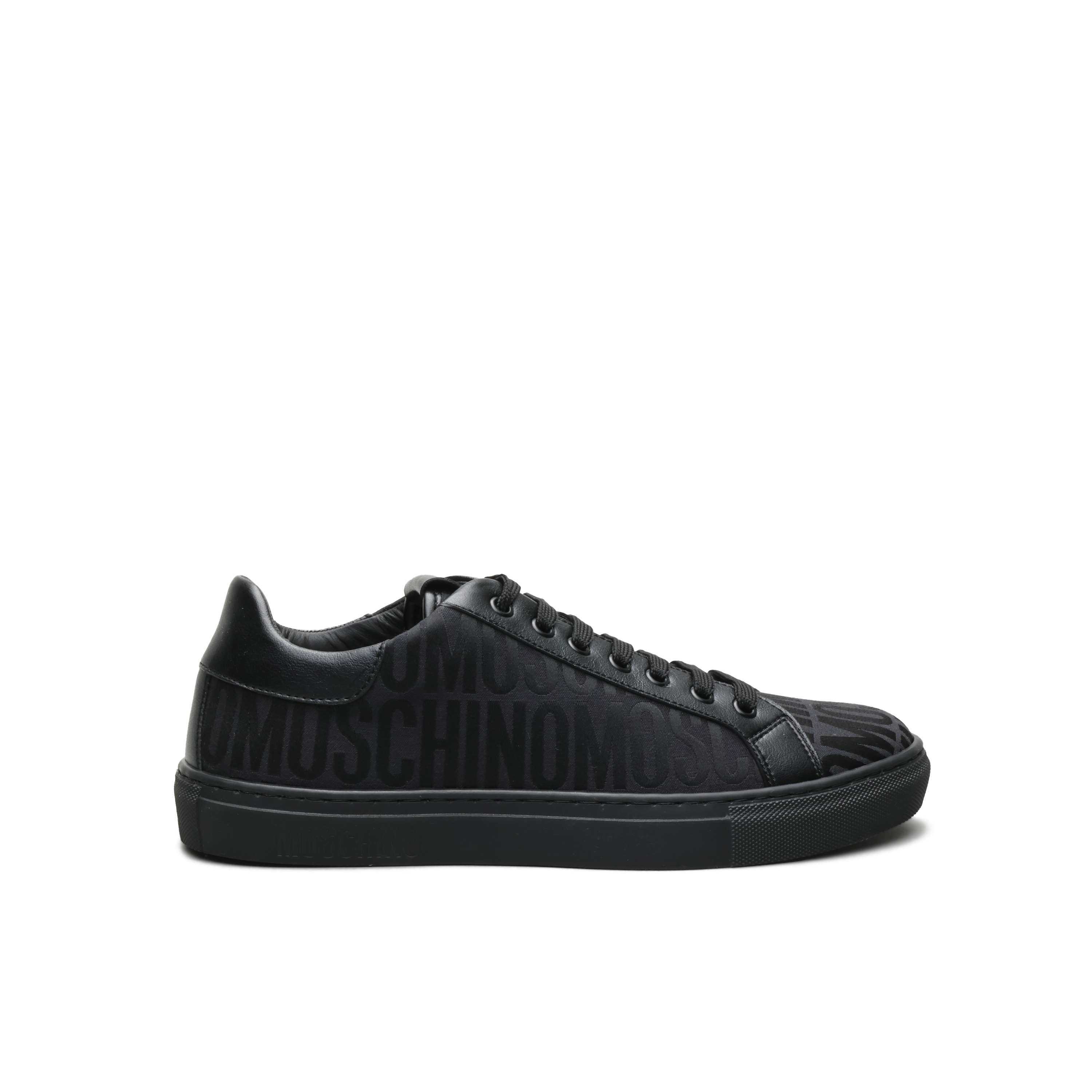 Sneakers Negros Moschino Monogram