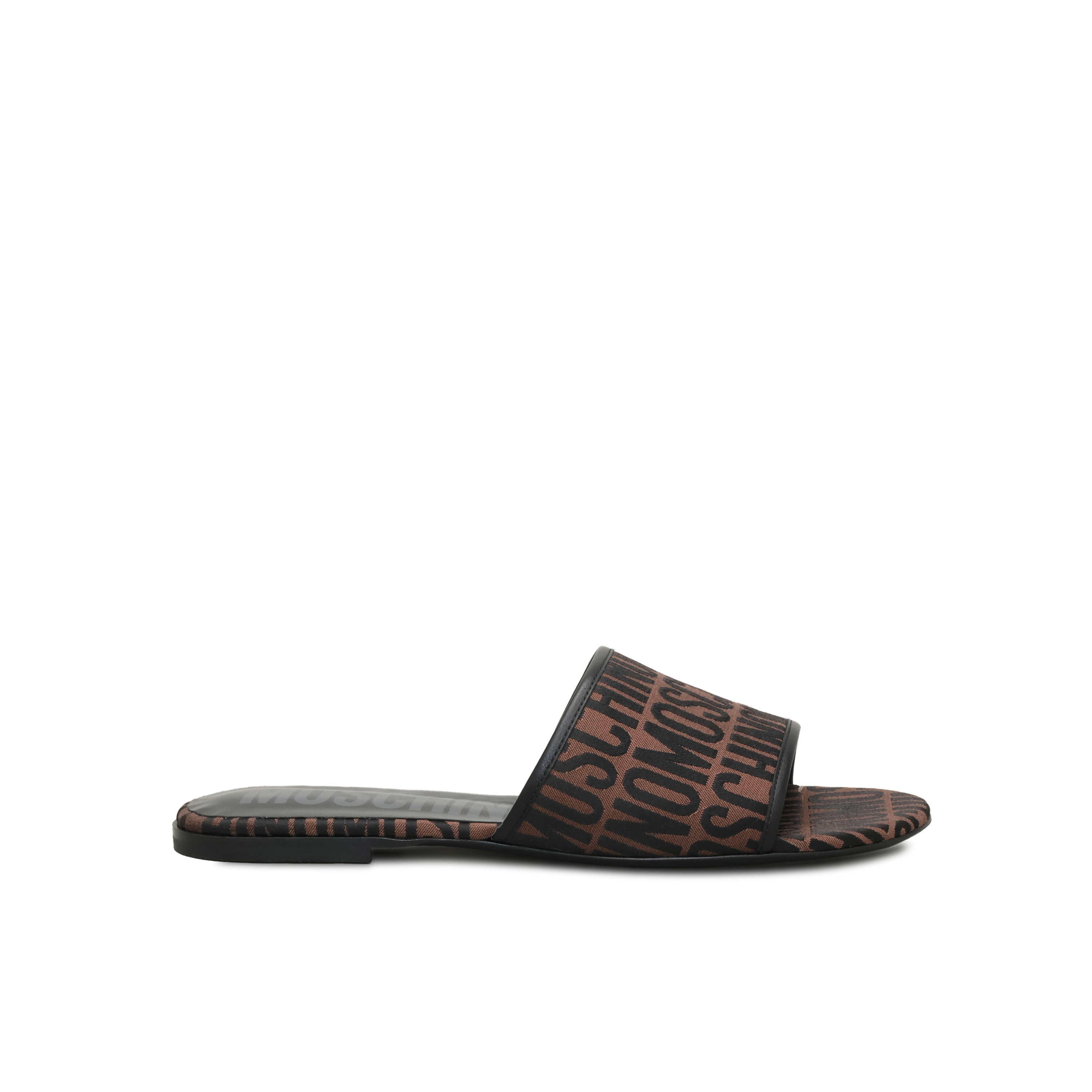 Sandalias Café Moschino Multilogo Slip