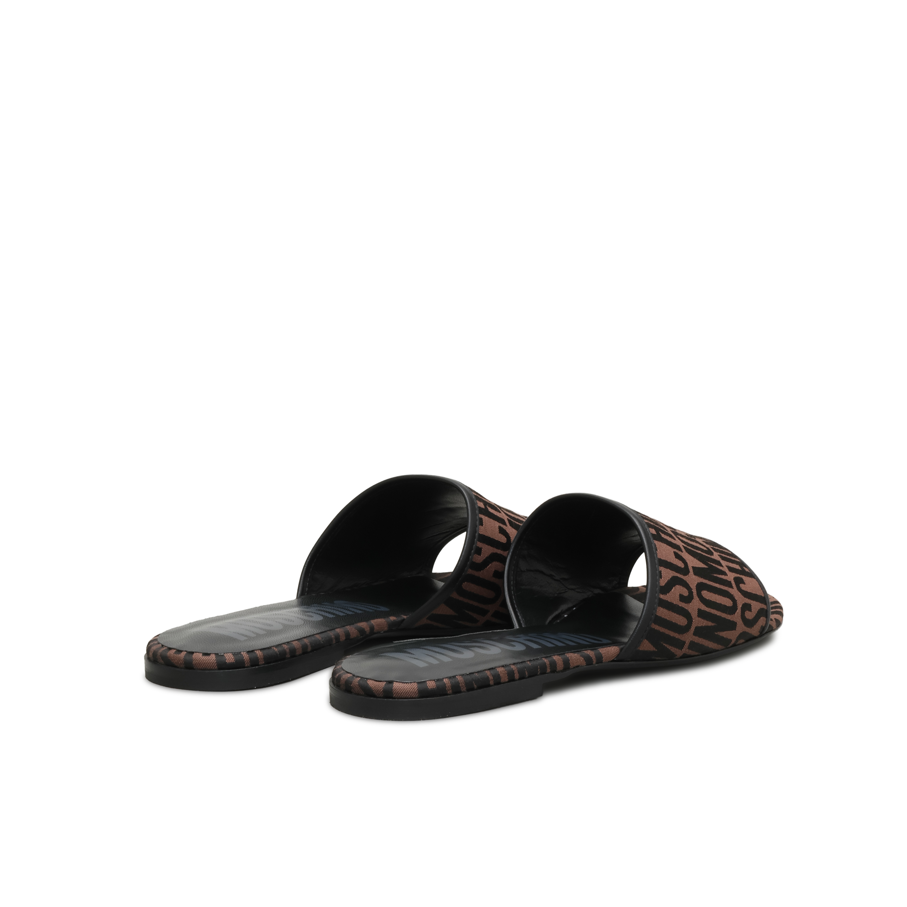 Sandalias Café Moschino Multilogo Slip