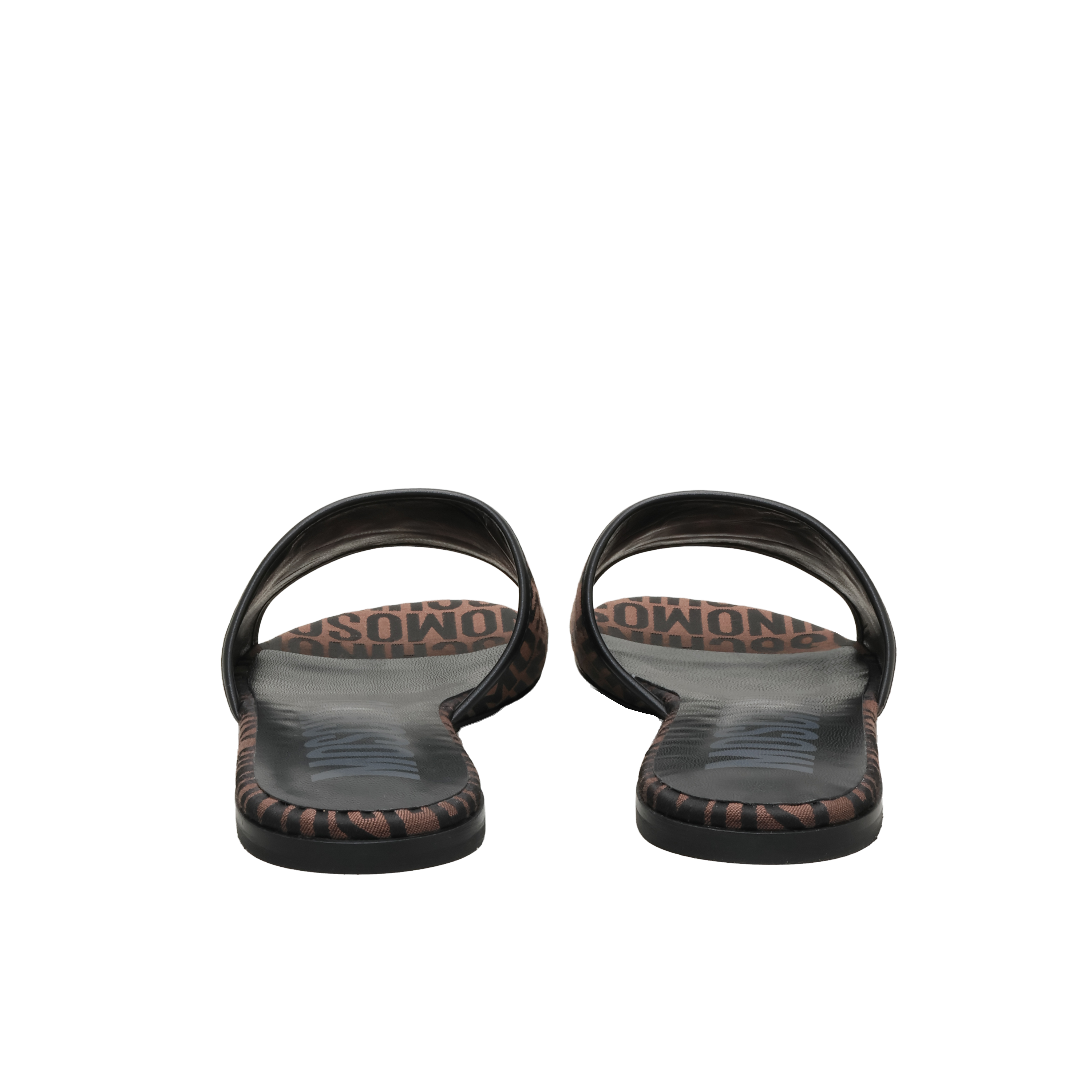 Sandalias Café Moschino Multilogo Slip