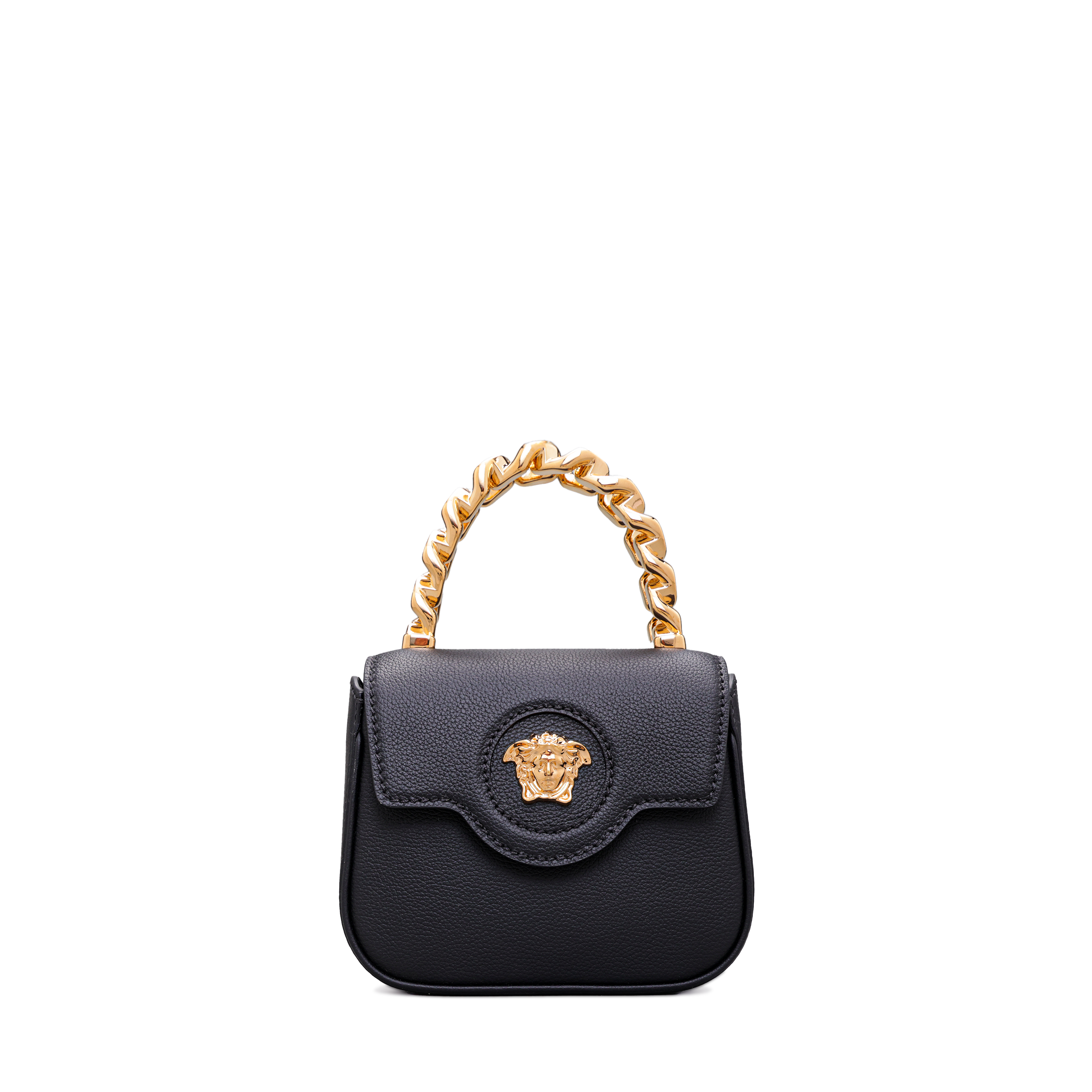 Cartera Negro Versace La Medusa