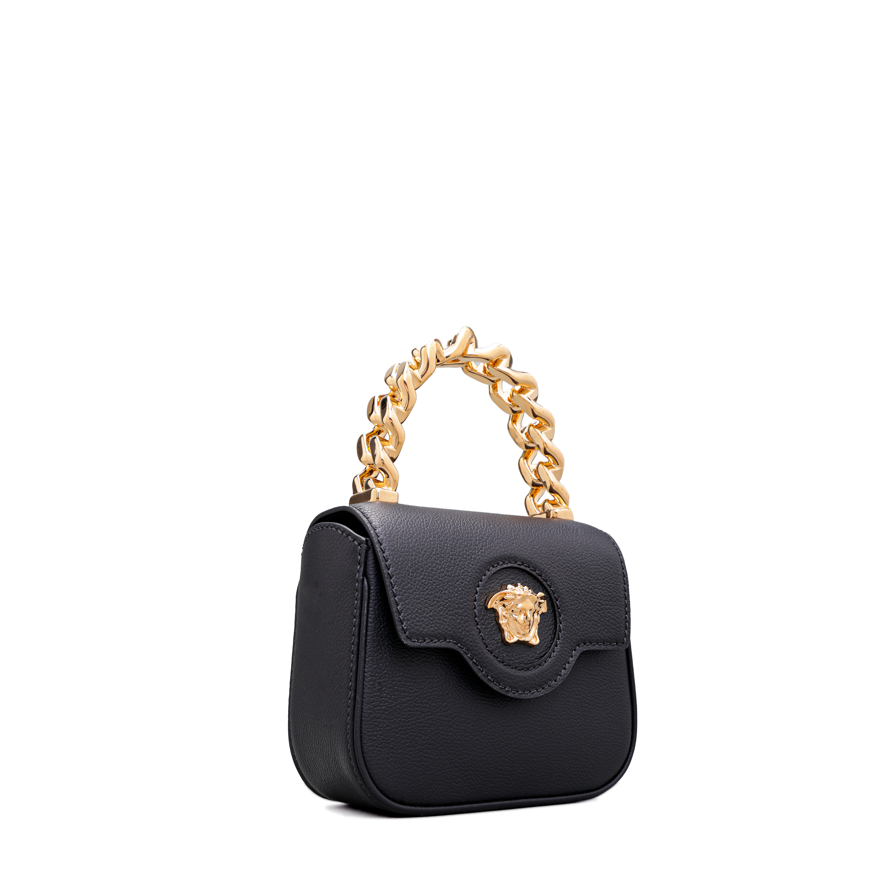 Cartera Negro Versace La Medusa