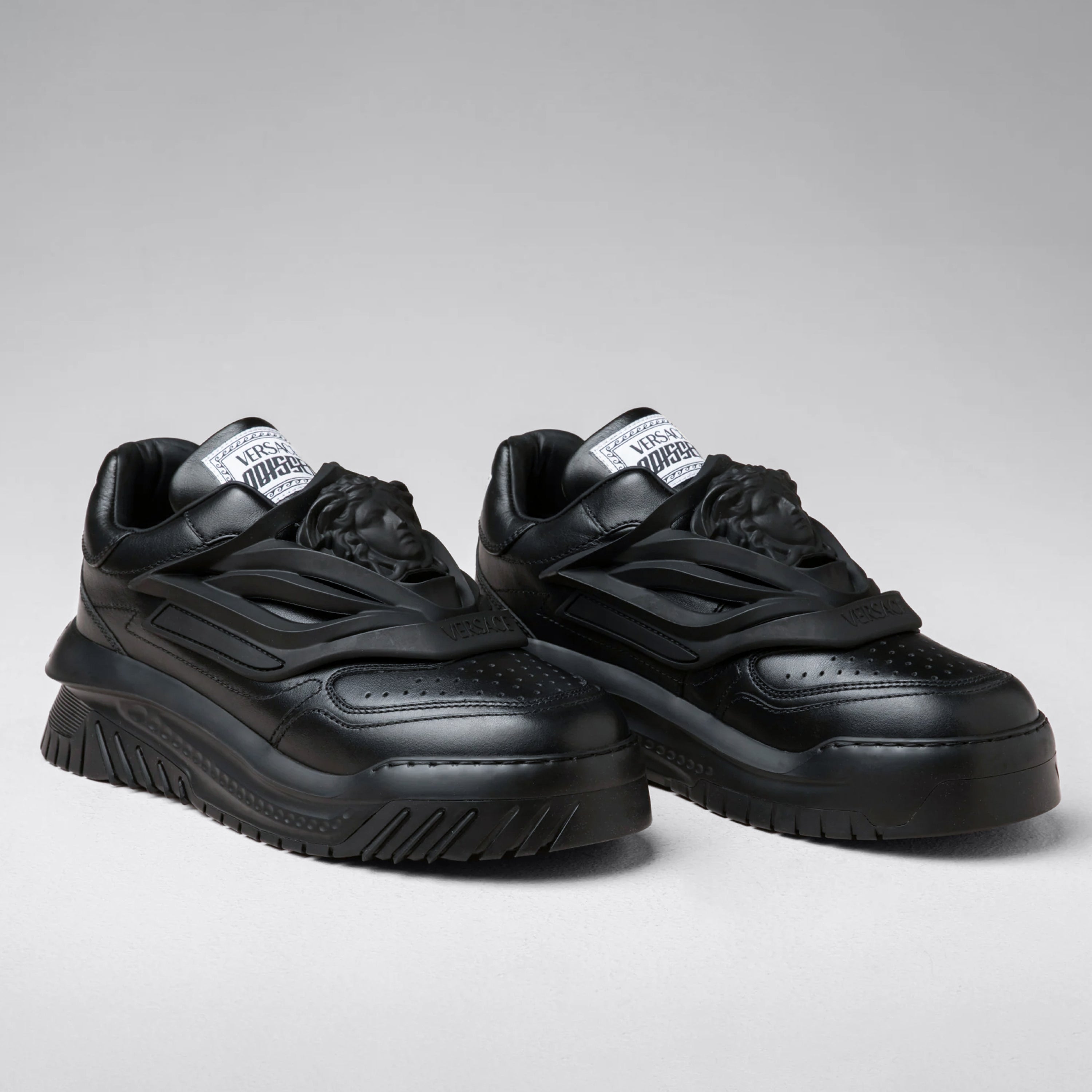 Sneakers Negro Negro Versace Odissea