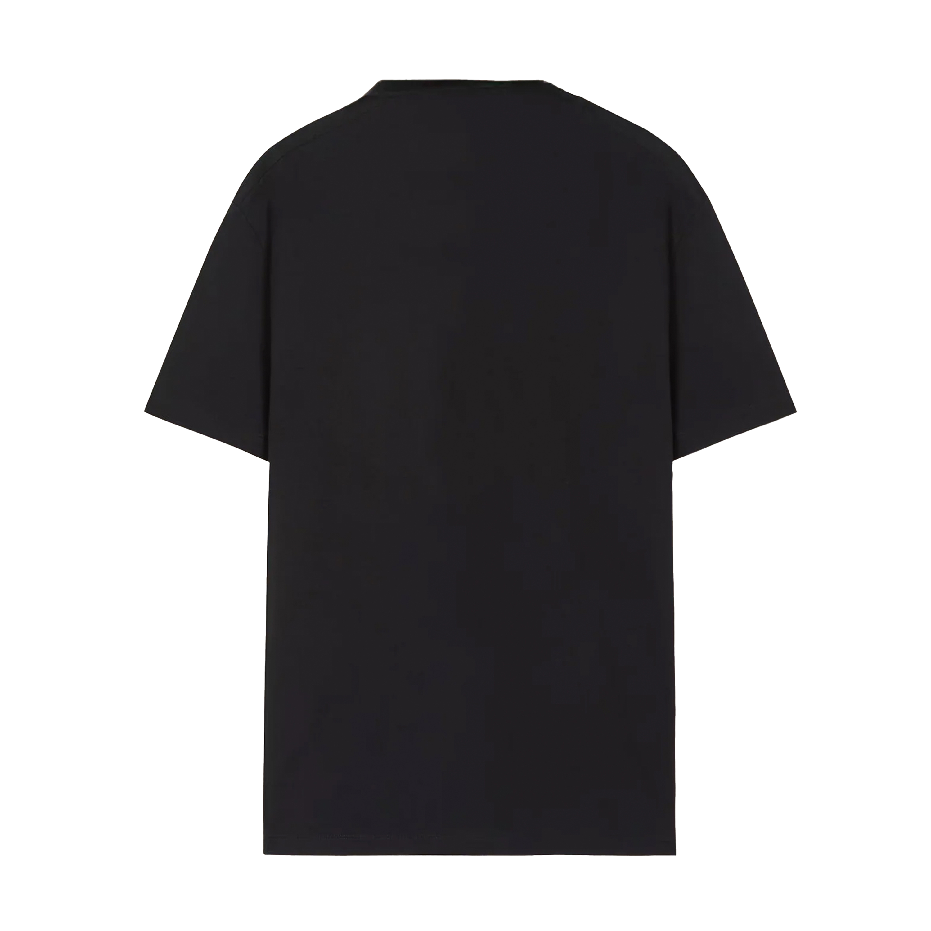 Camiseta Negra Versace Medusa Multicolor