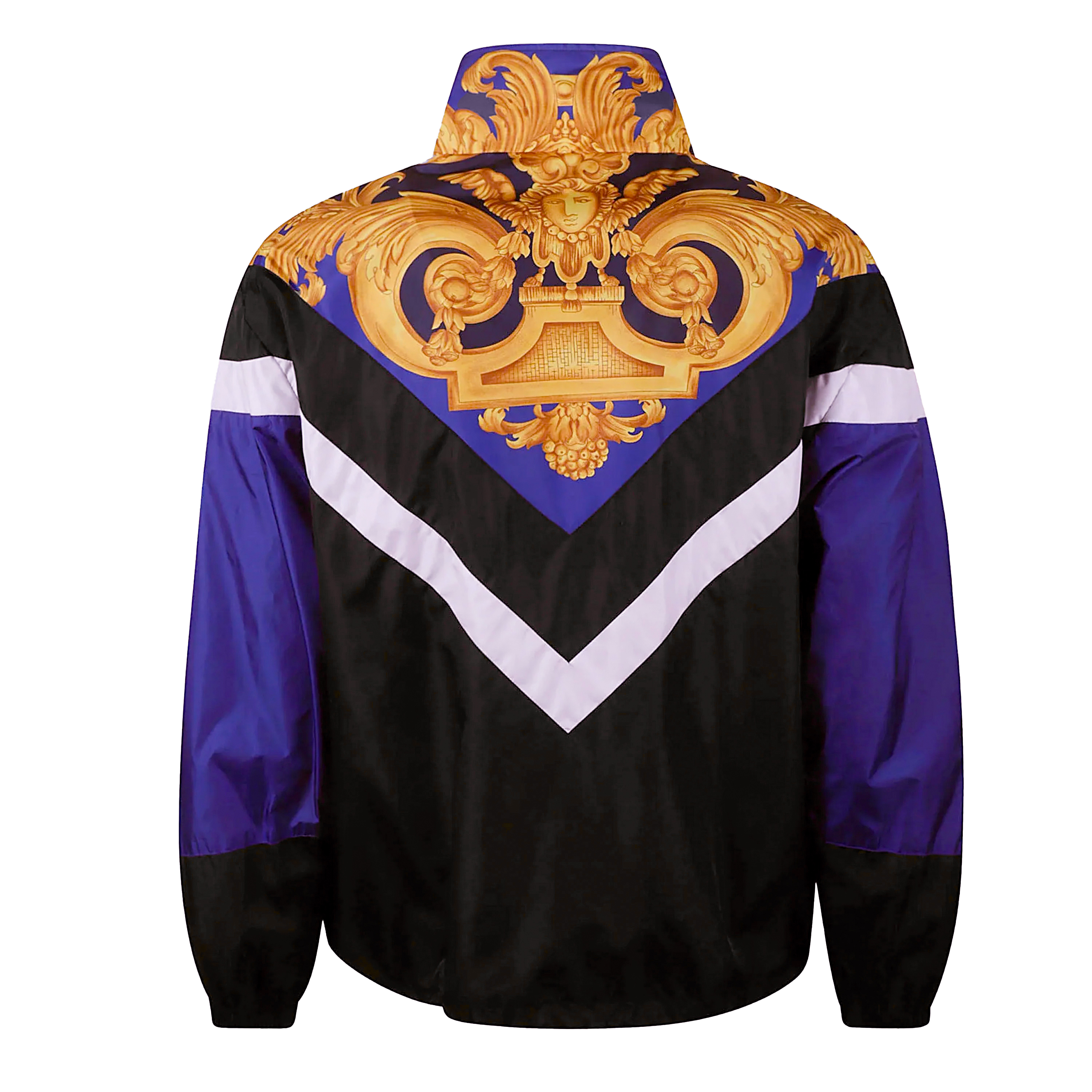 Chaqueta Navy Versace Heritage Print