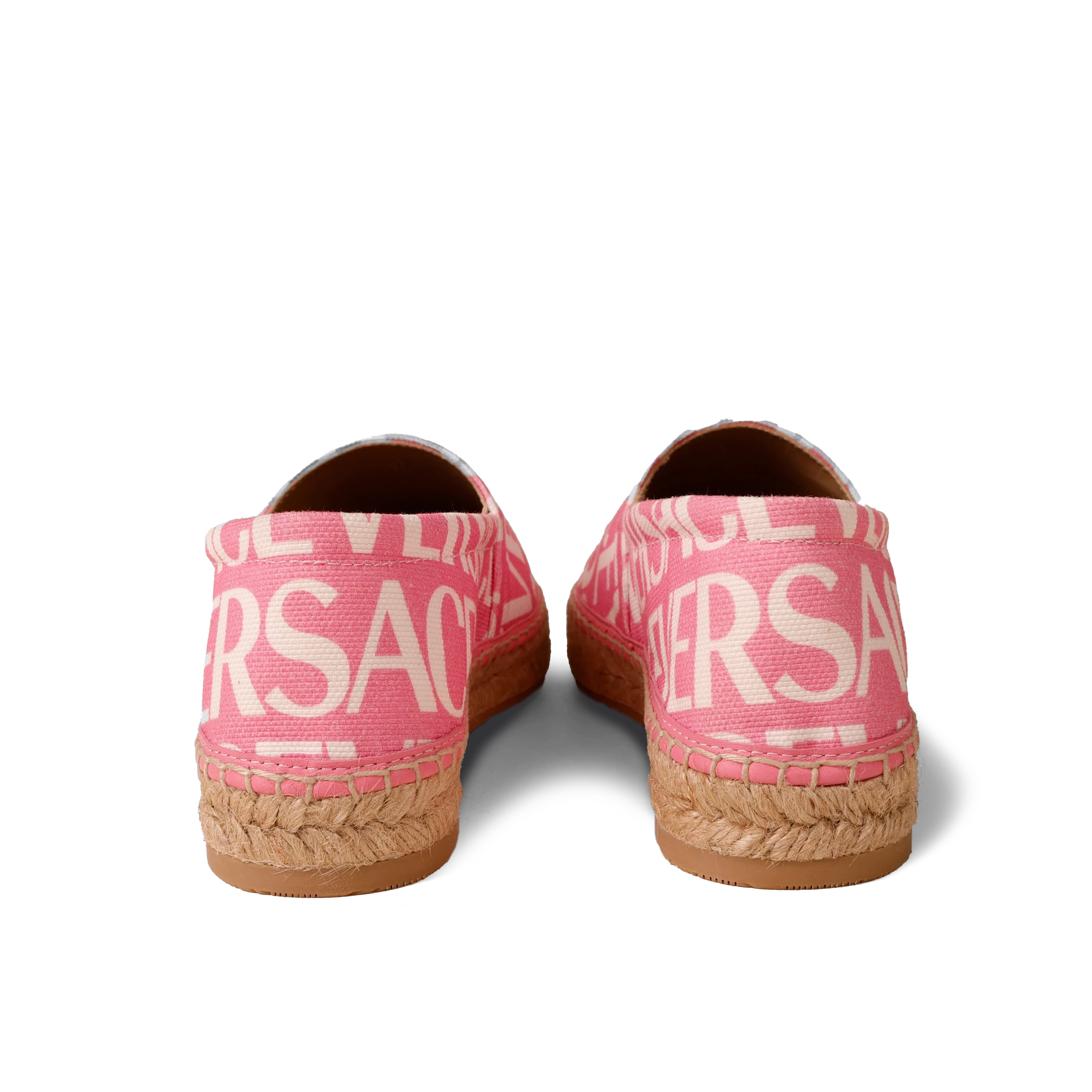 Espadrilles Rosado Versace La Greca Signature