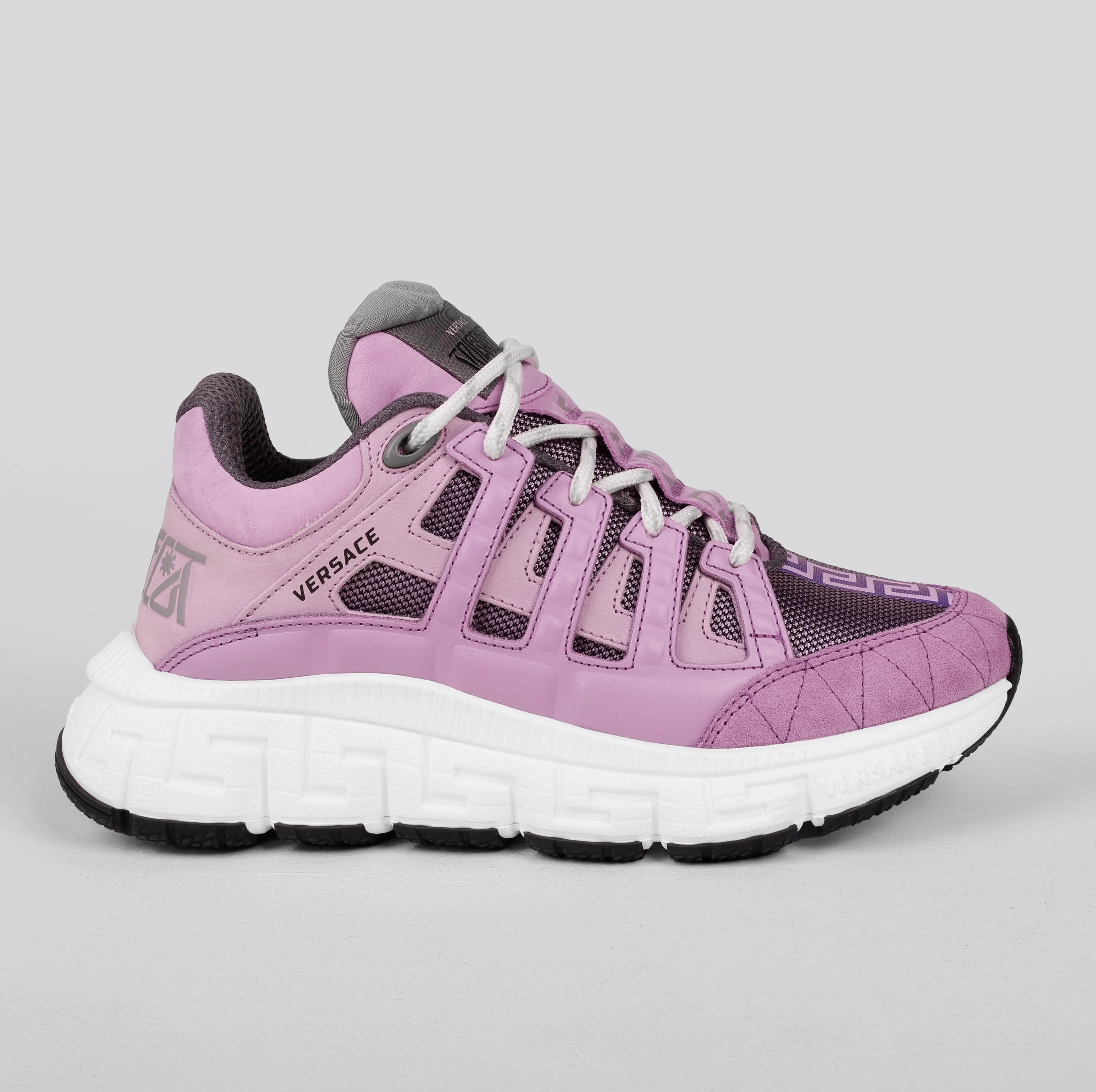 Sneakers Blanco lila Versace Trigreca
