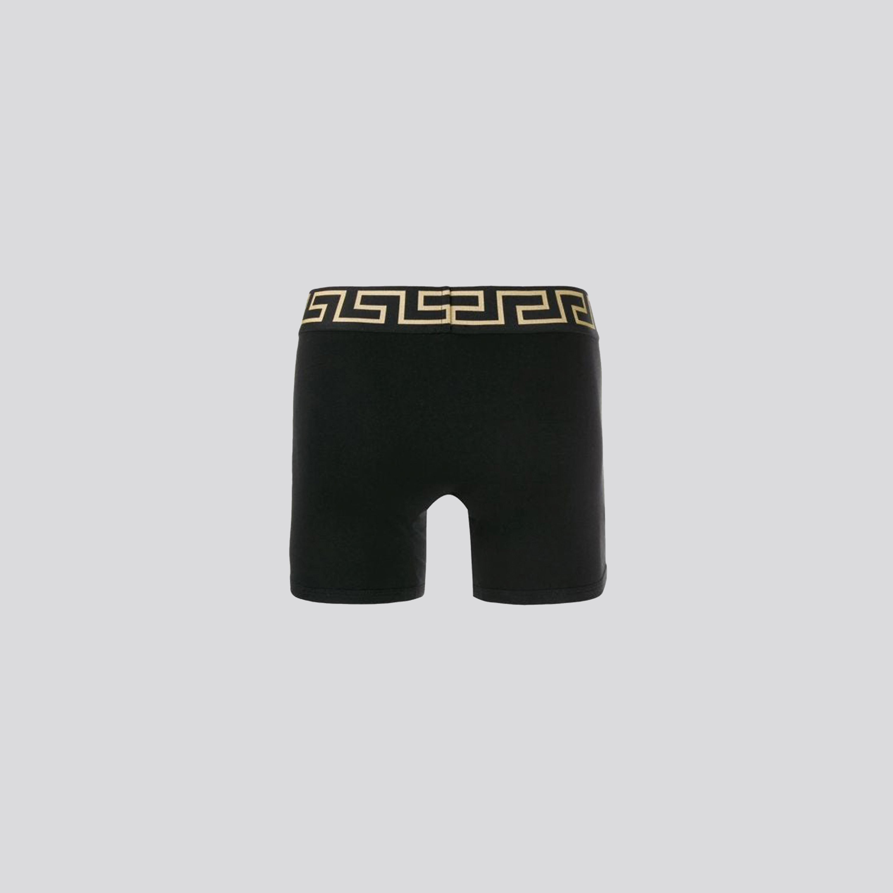 Boxer Negro Versace Greca