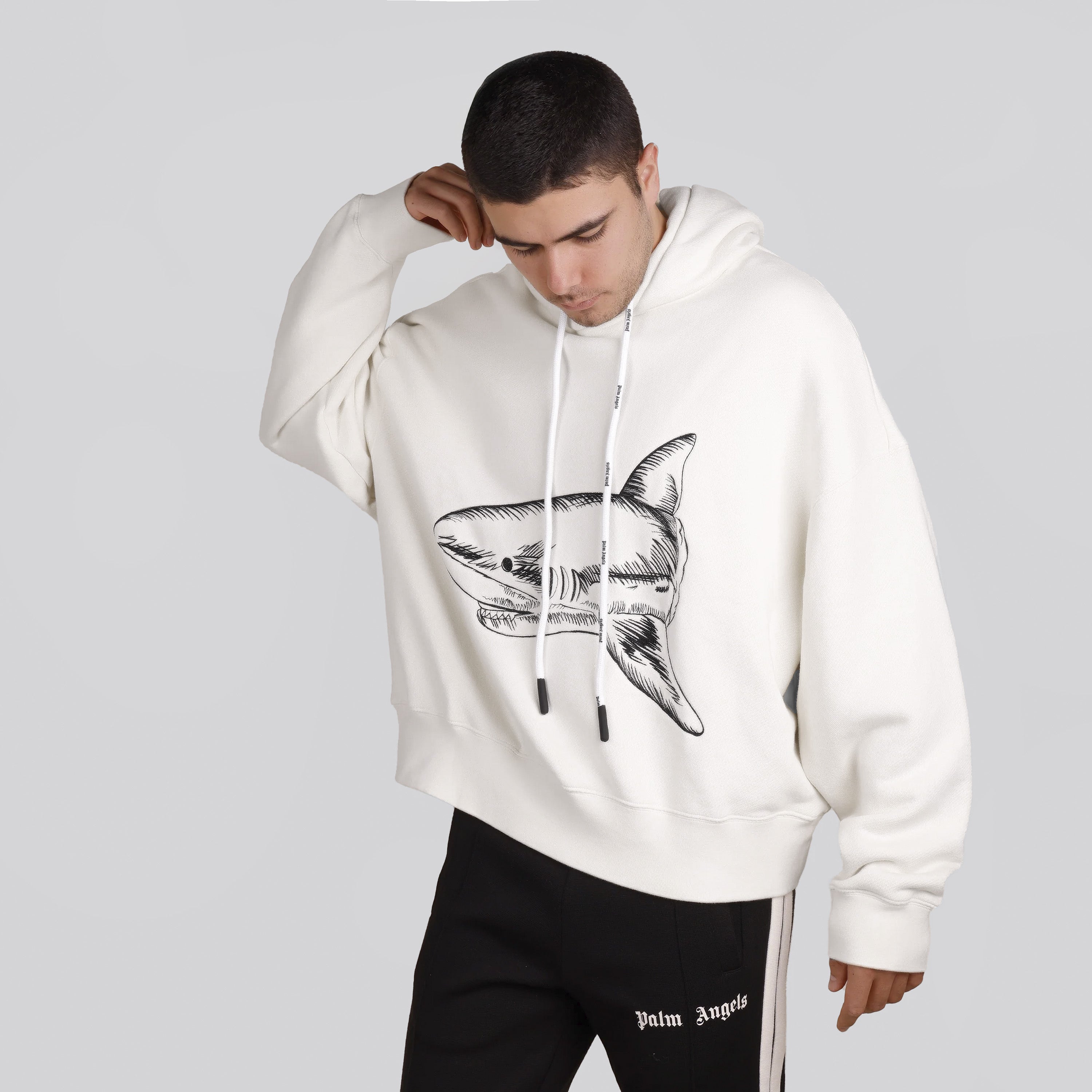 Buzo Tipo Hoodie Butter Palm Angels Split Shark