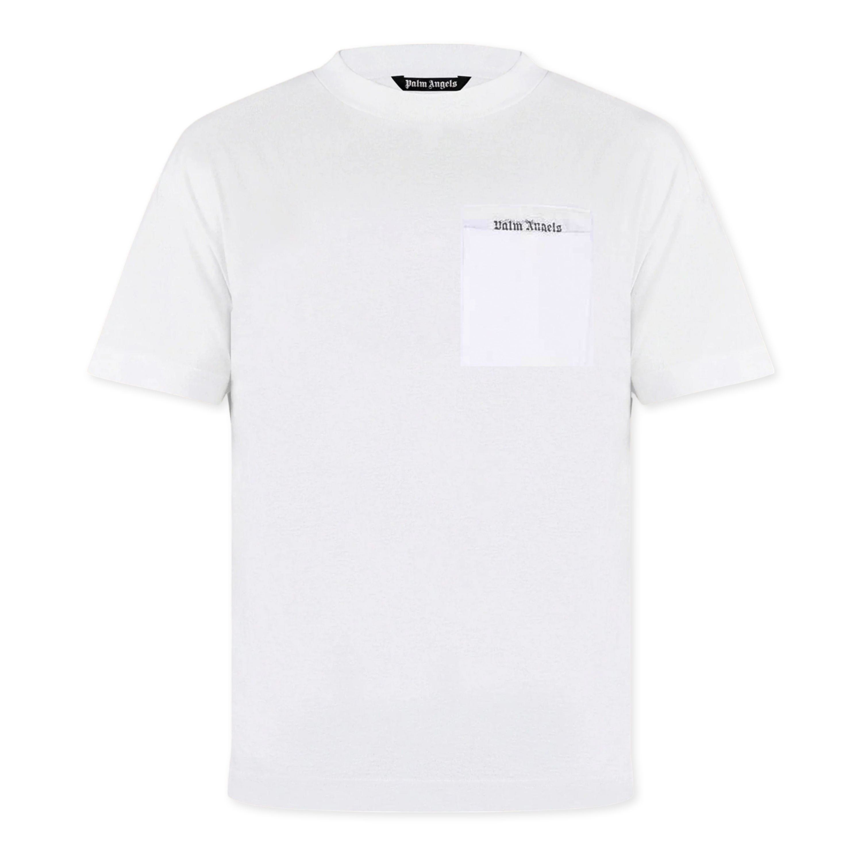 Camiseta Blanca Palm Angels Sartorial Pocket