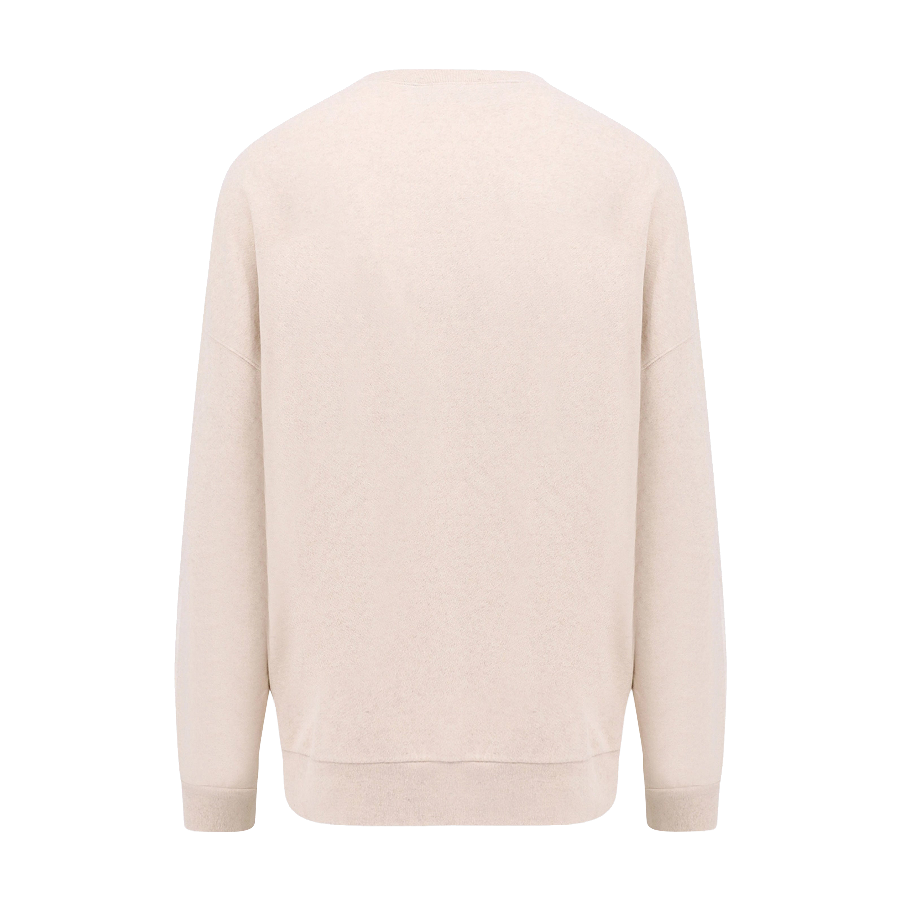 Suéter Beige Palm Angels PA Monogram