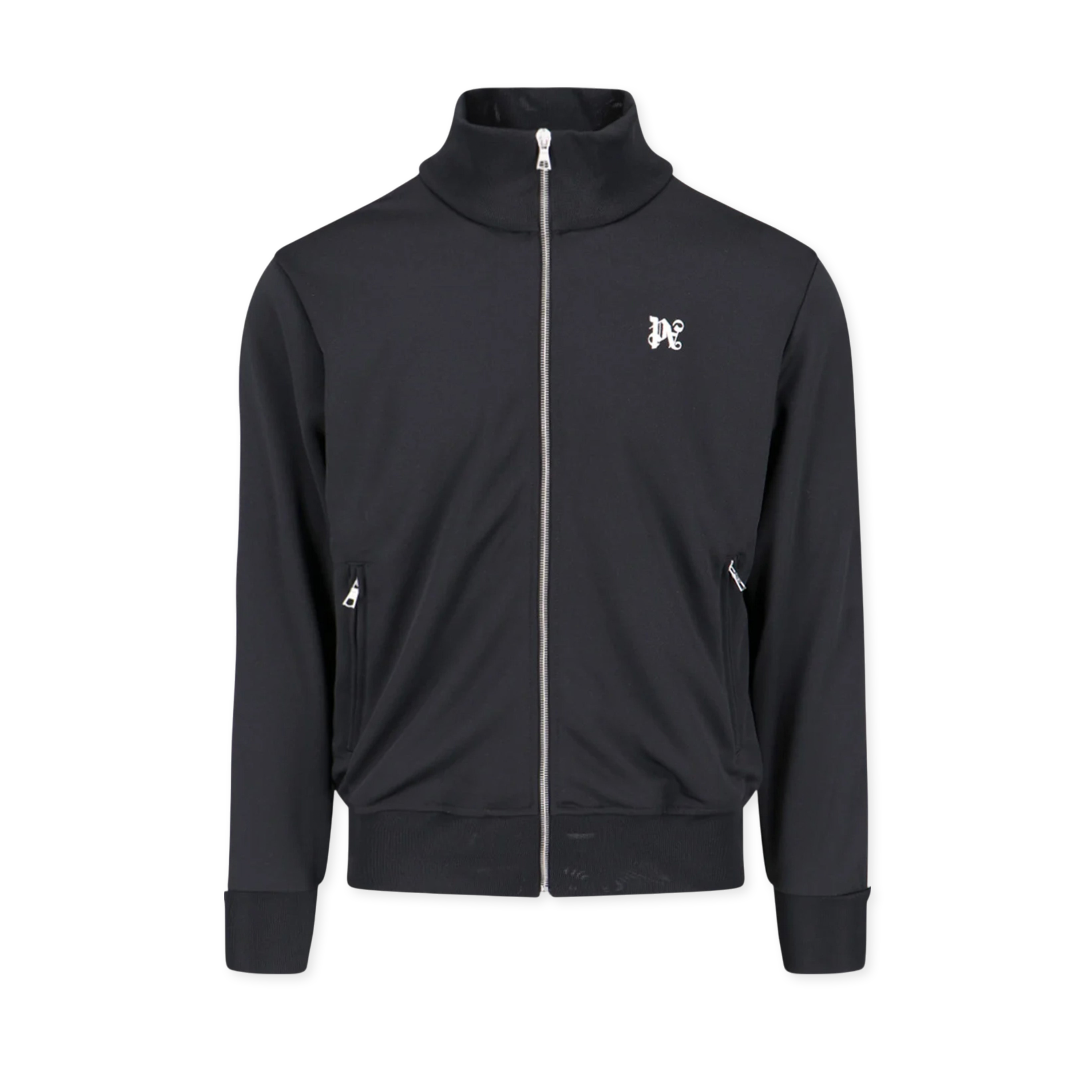 Chaqueta Negra Palm Angels PA Monogram