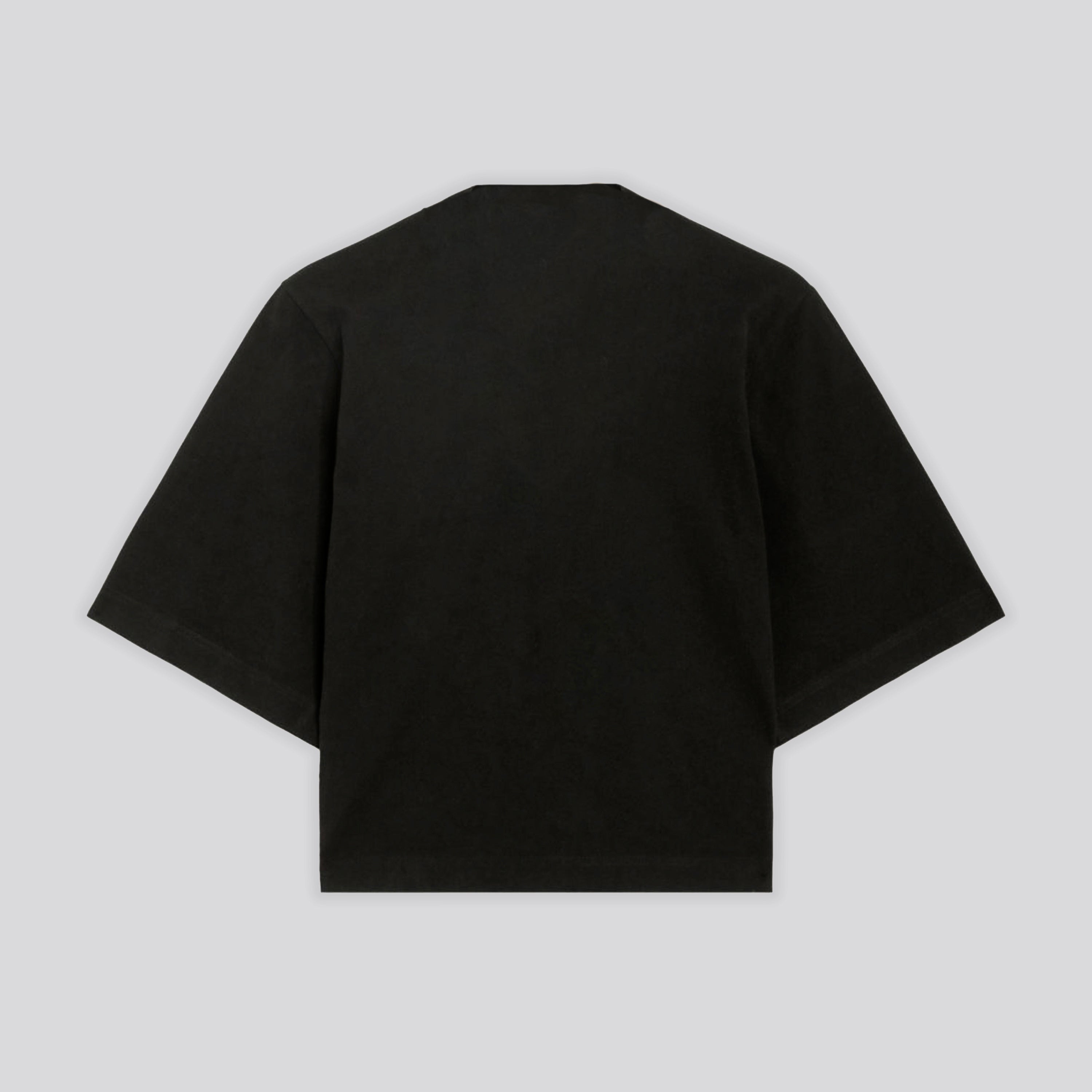 Camiseta Negra Palm Angels Mirage Boxy Fit