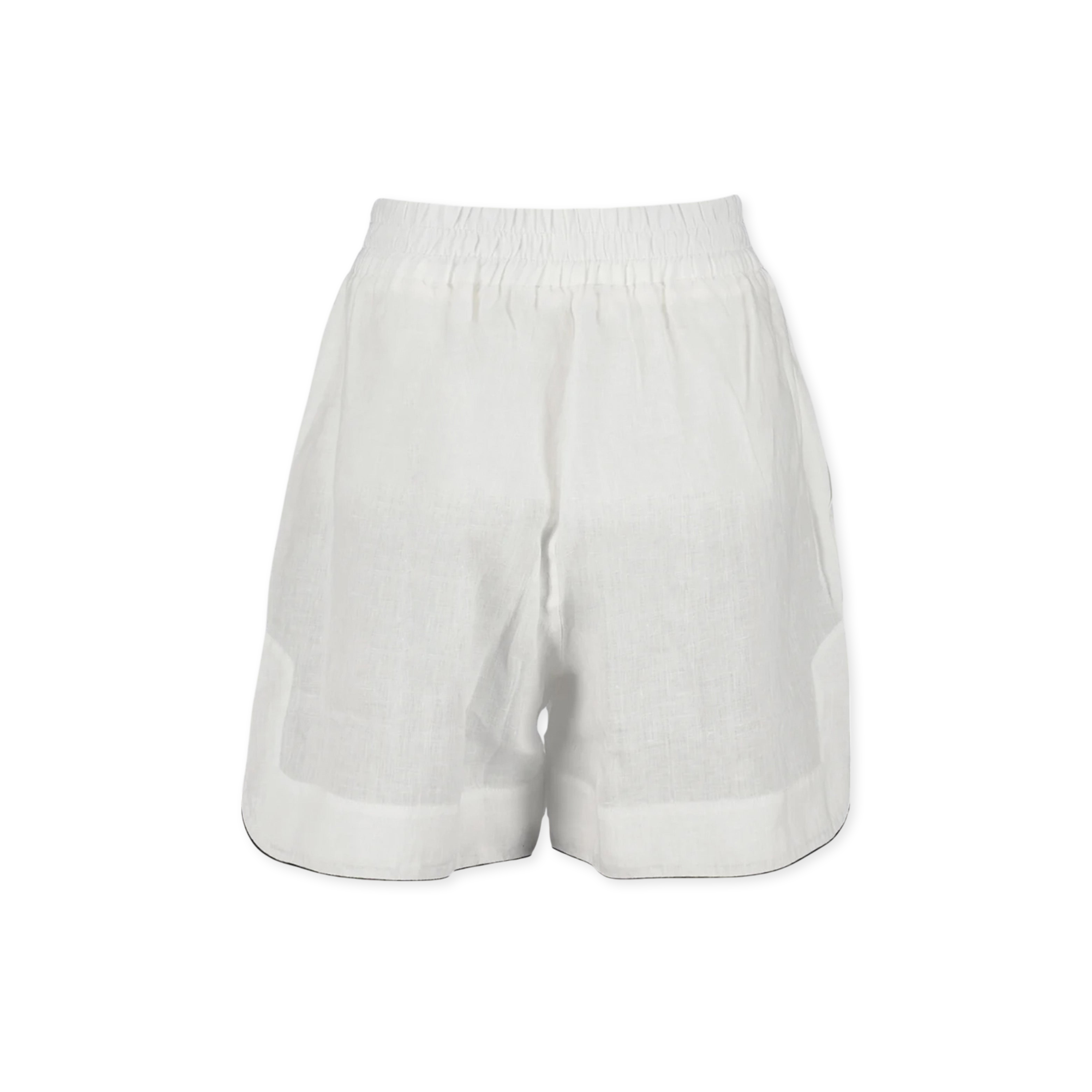 Short Blanco Palm Angels Linen