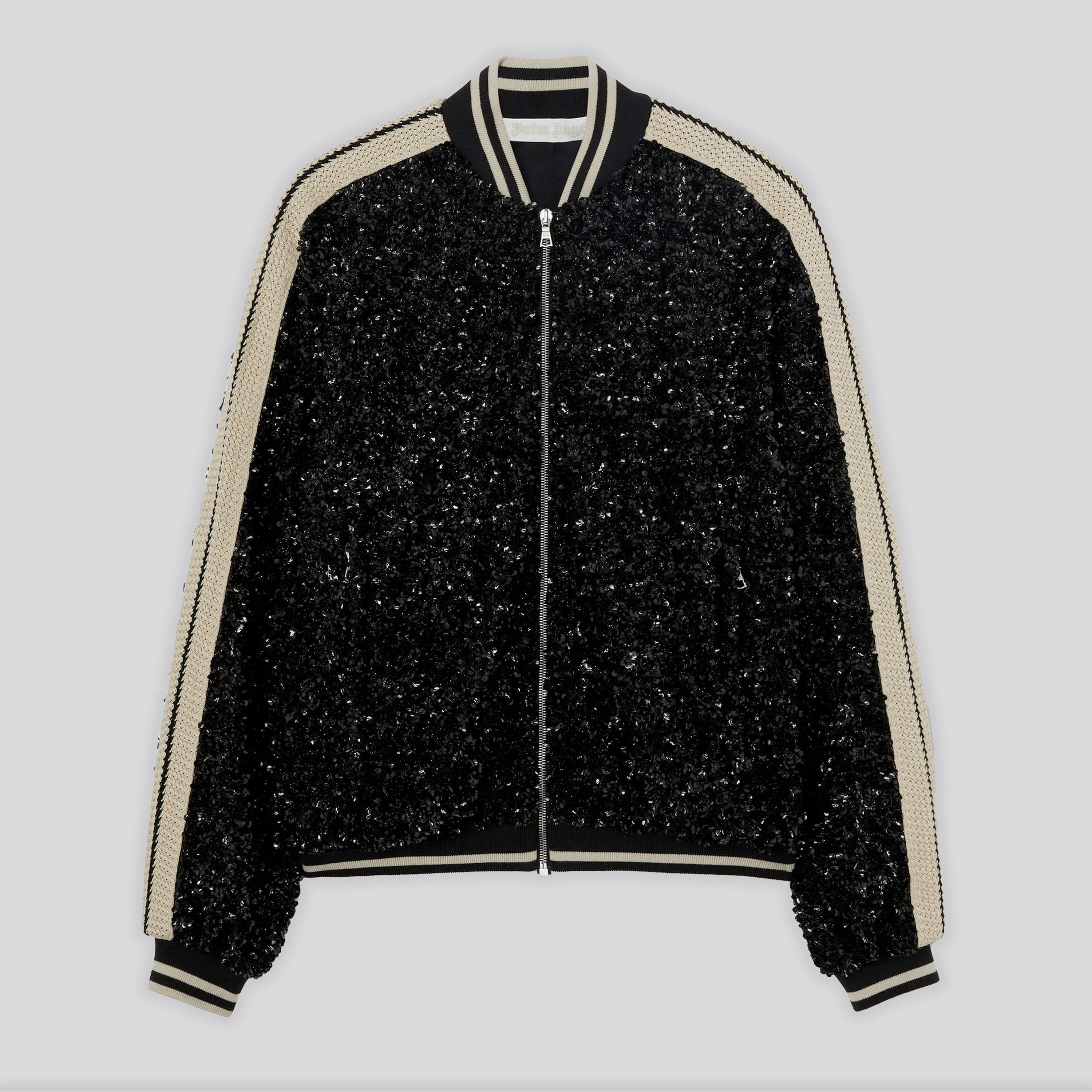 Chaqueta Negra Palm Angels Soiree Sequin
