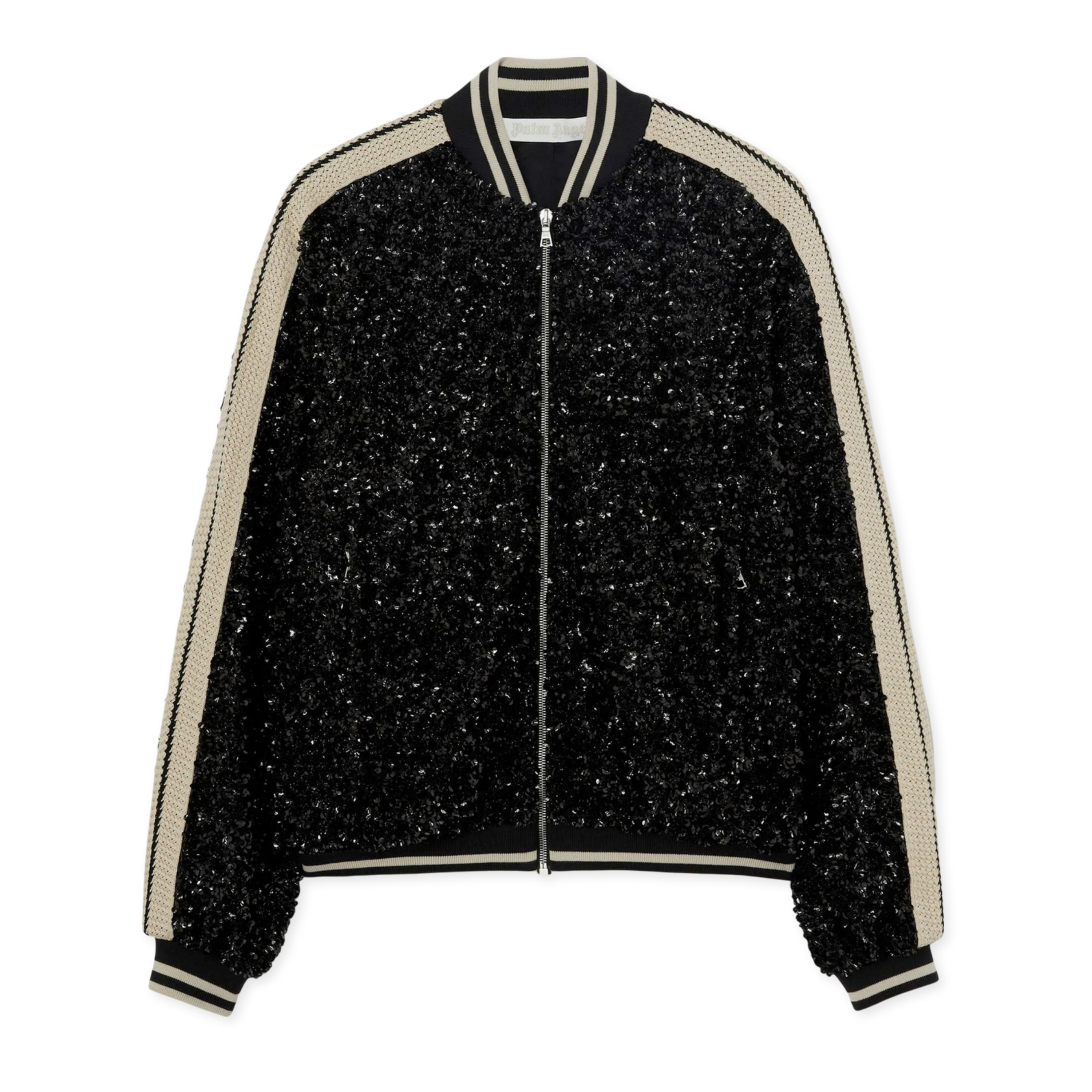 Chaqueta Negra Palm Angels Soiree Sequin