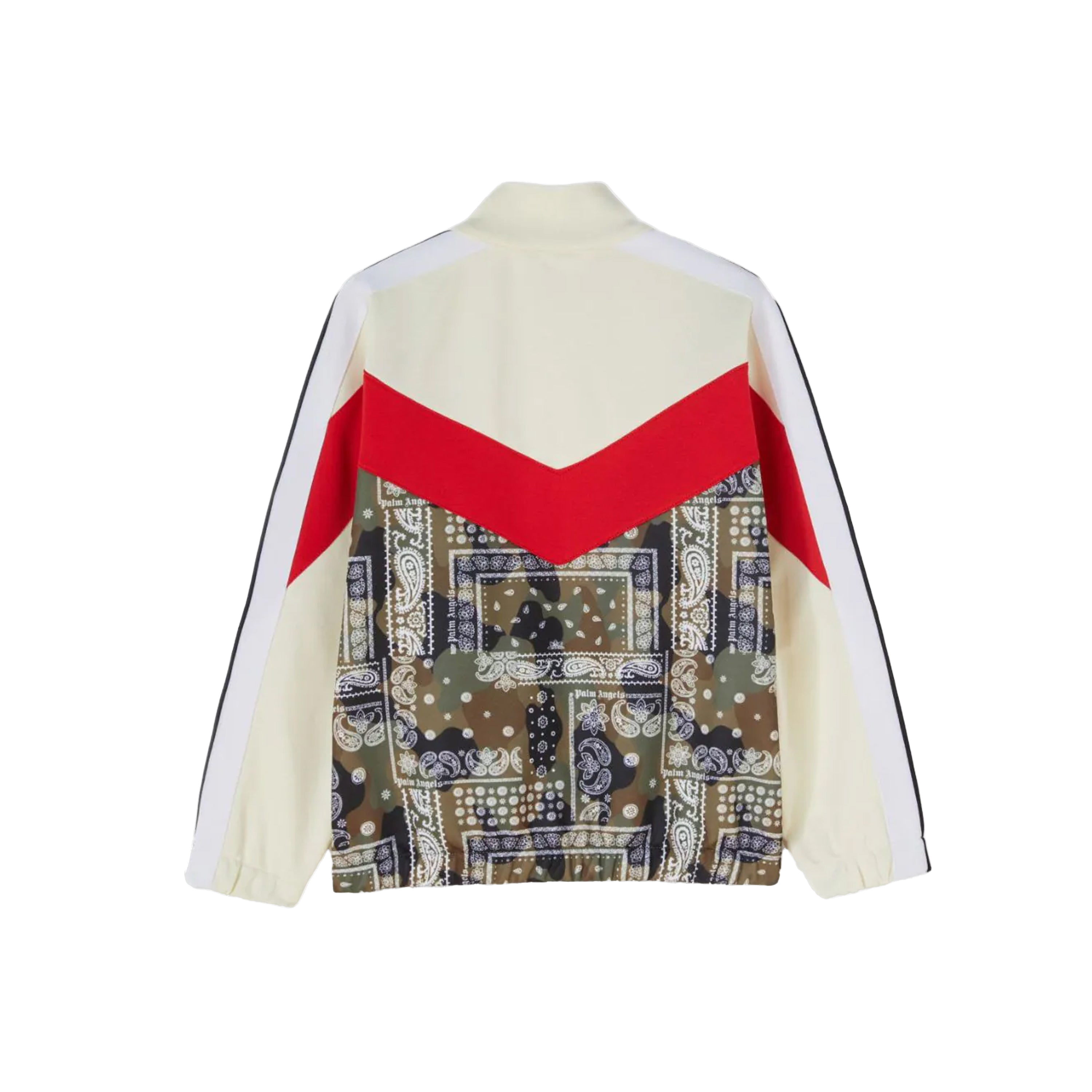 Chaqueta Blanca Palm Angels Kids Color Block